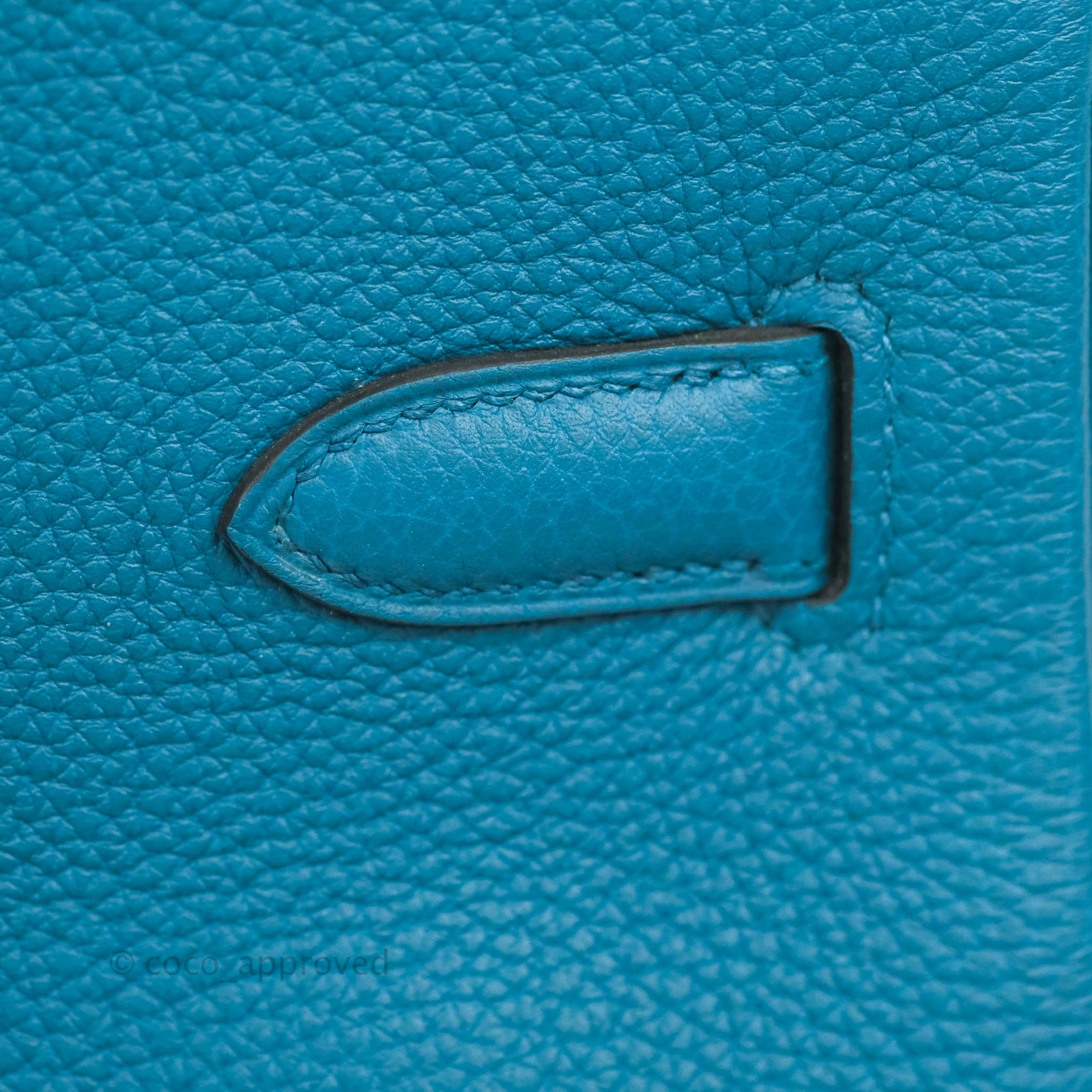 Hermès Birkin 35 Cobalt Togo Palladium Hardware – Coco Approved Studio