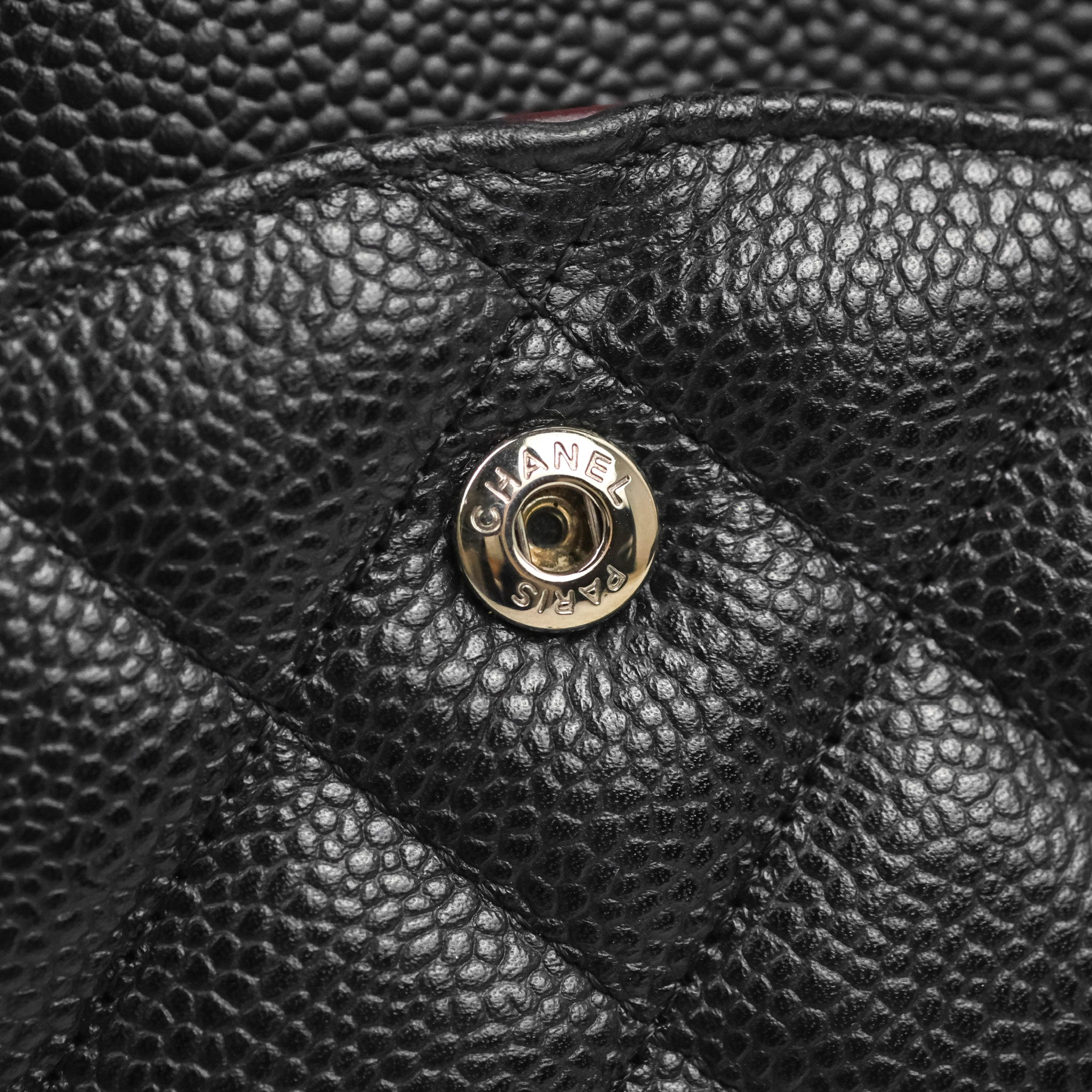 Chanel Jumbo Double Flap Black Caviar Silver Hardware⁣⁣ – Coco