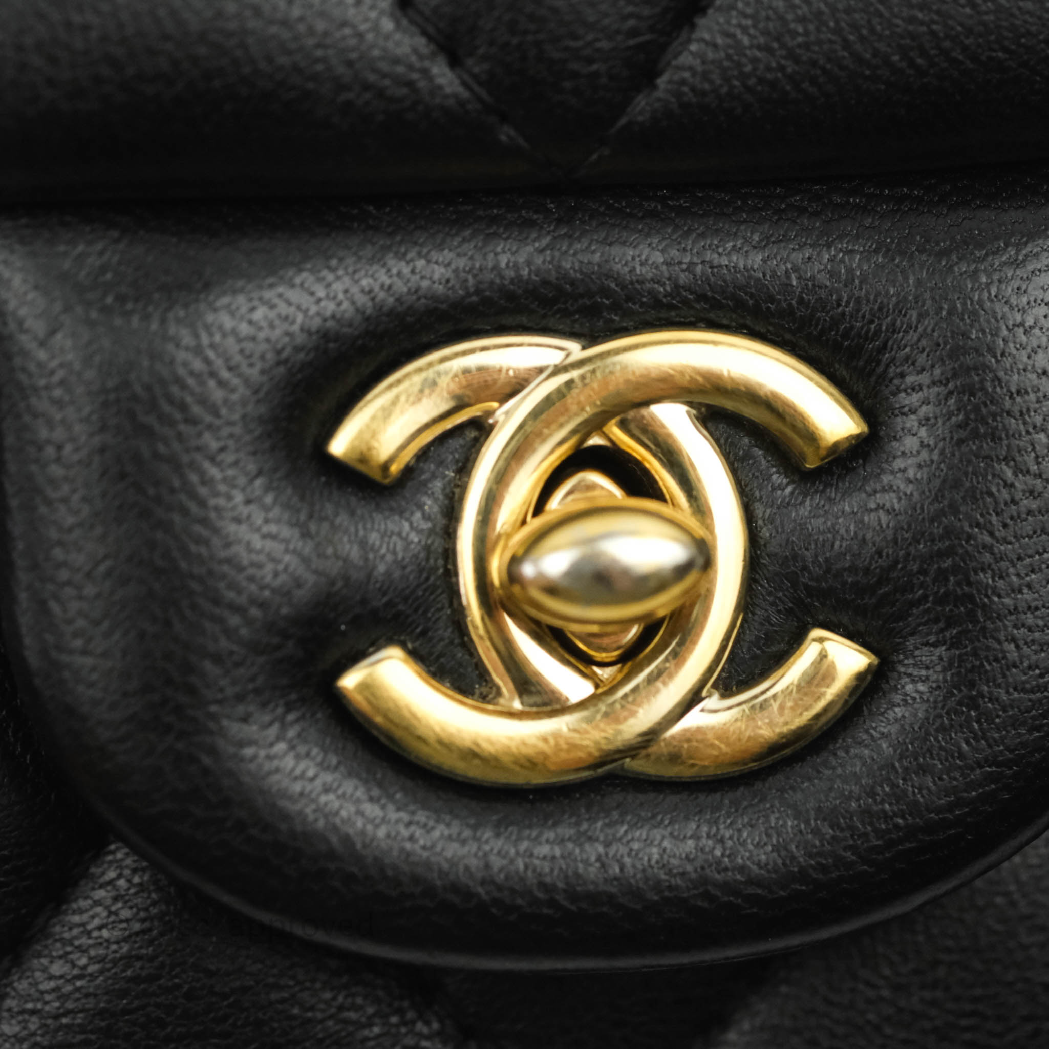 Chanel Pearl Logo Strap Flap Bag White  STYLISHTOP