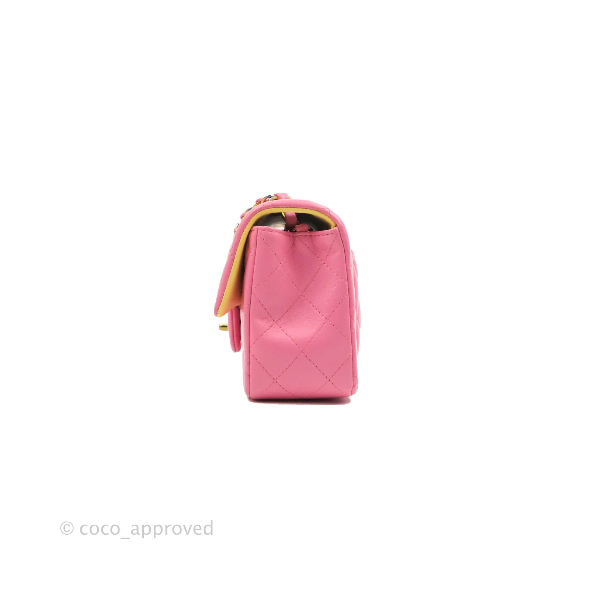 Sold at Auction: Small Pink Louis Vuitton Embroidered Handbag