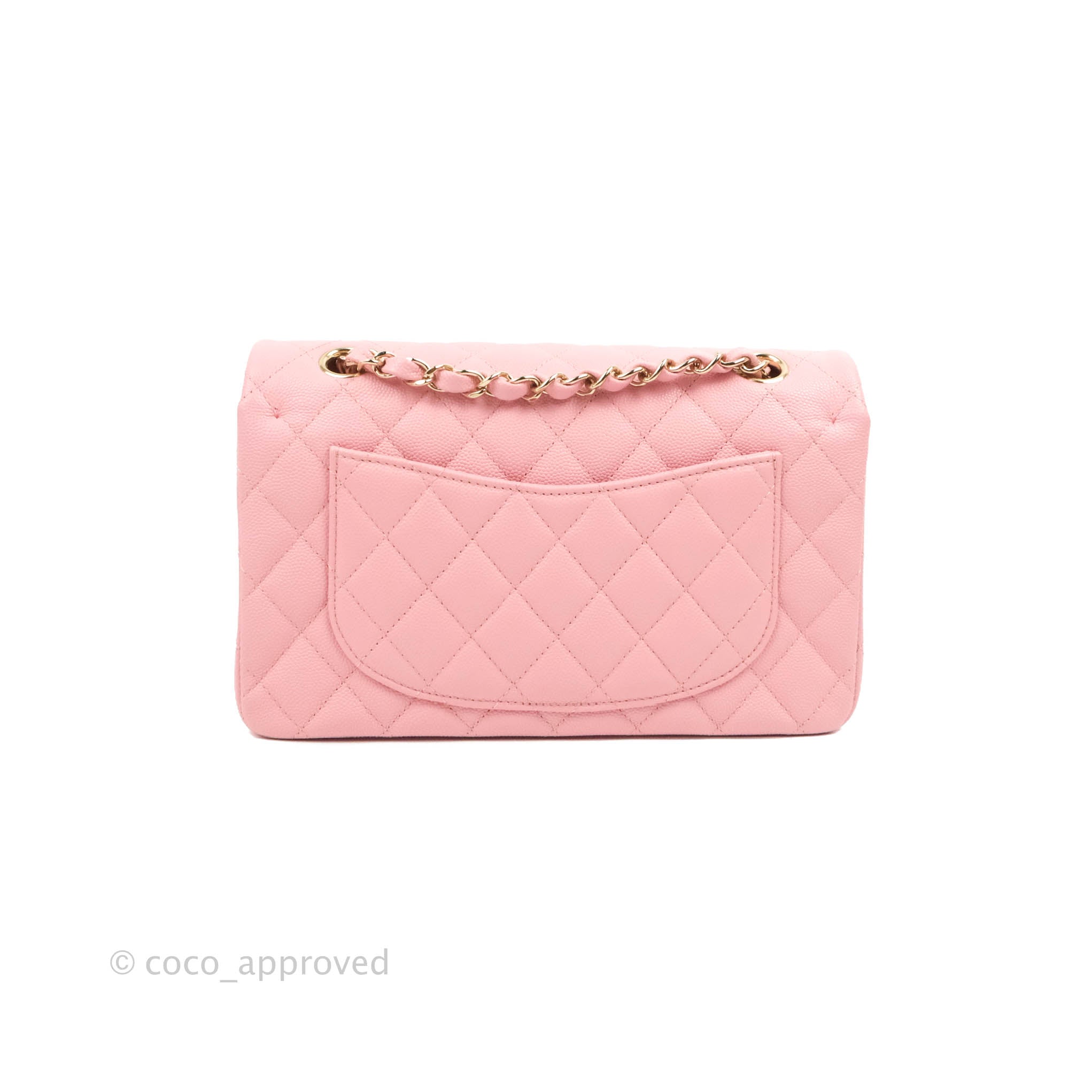 CHANEL, Bags, Chanel Double Flap Hot Pink Matte Caviar Leather