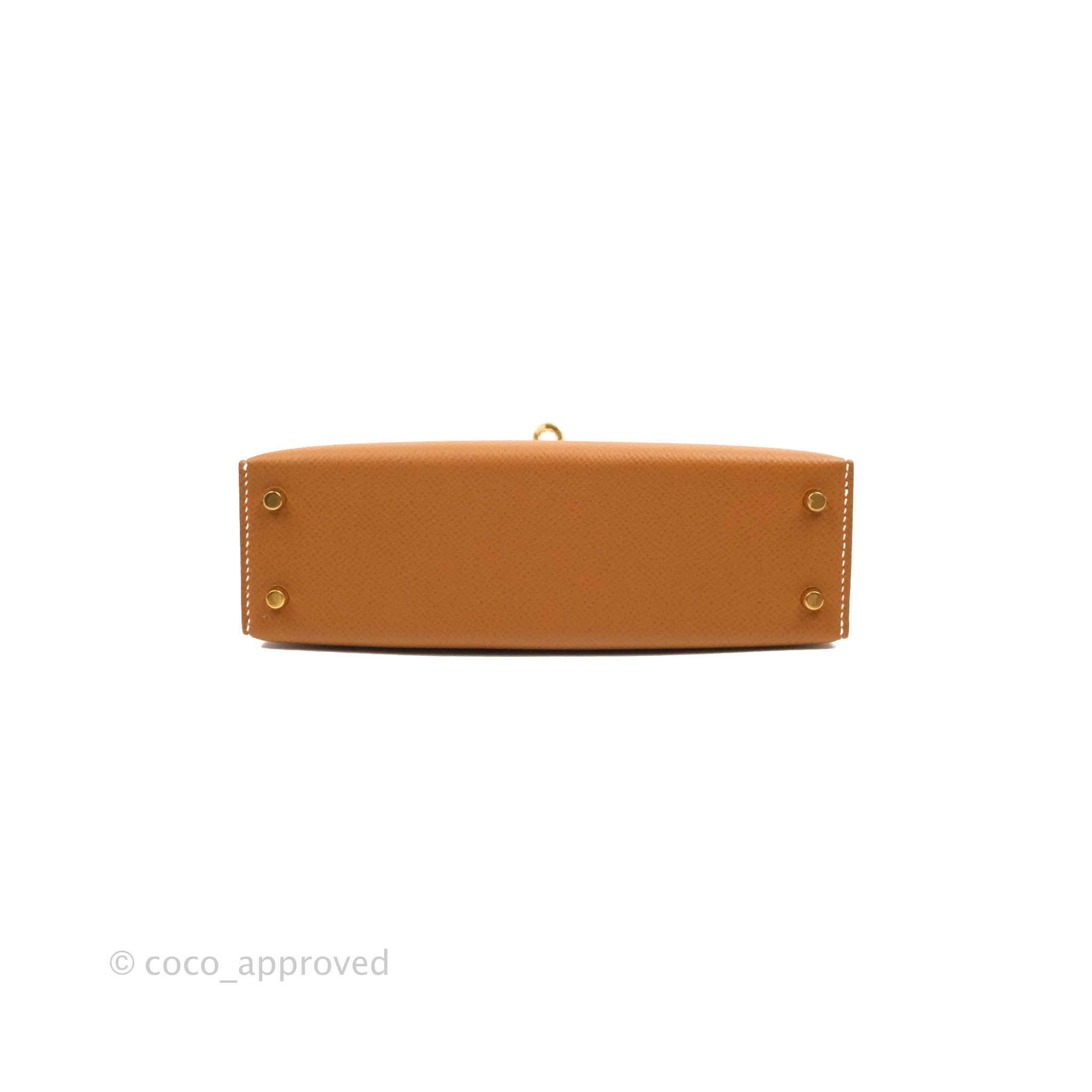 Hermès Mini Kelly 20 II in Rouge De Coeur Veau Epsom with Gold Hardware -  Bags - Kabinet Privé