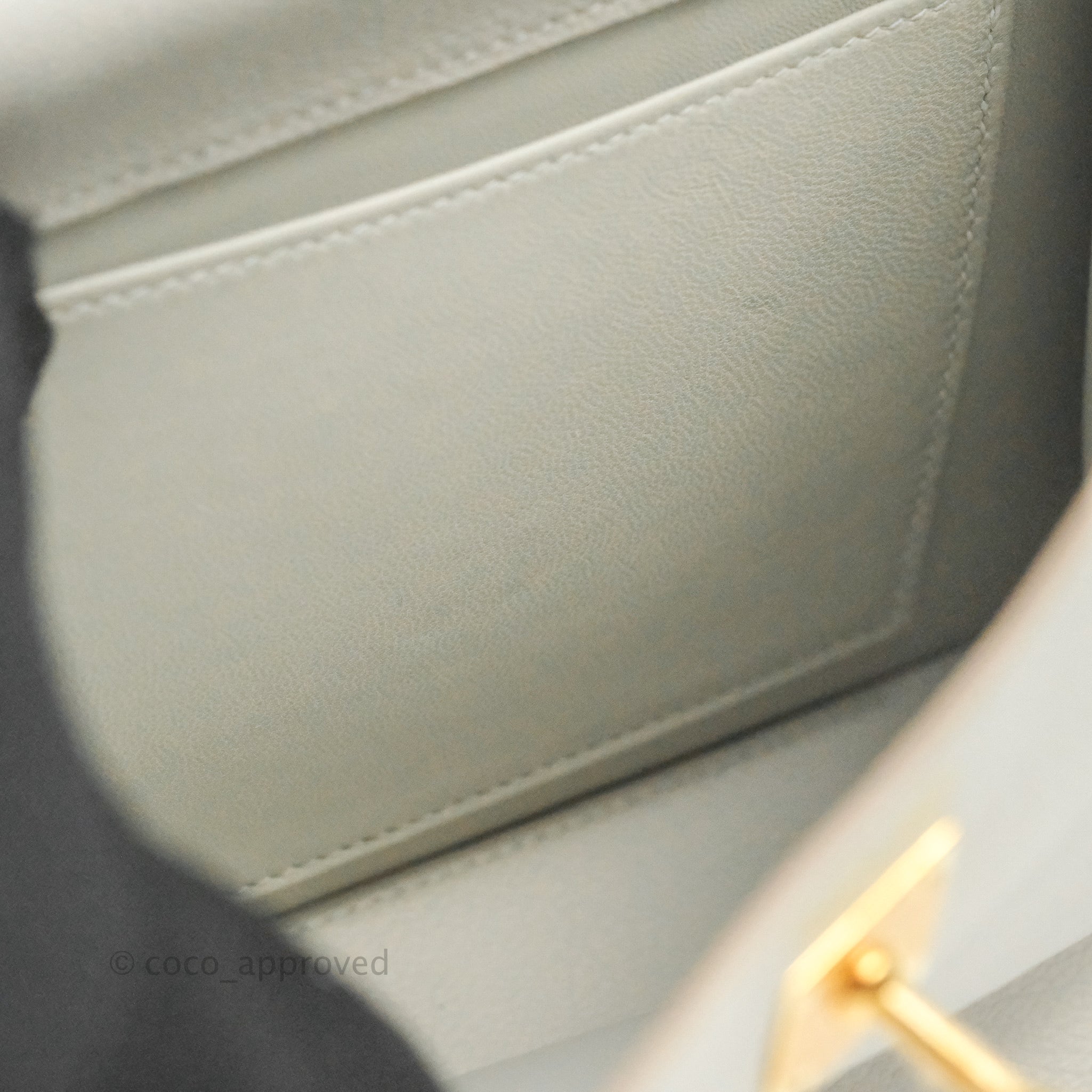 Hermès Kelly Danse II Bag Gris Perle Evercolor Gold Hardware