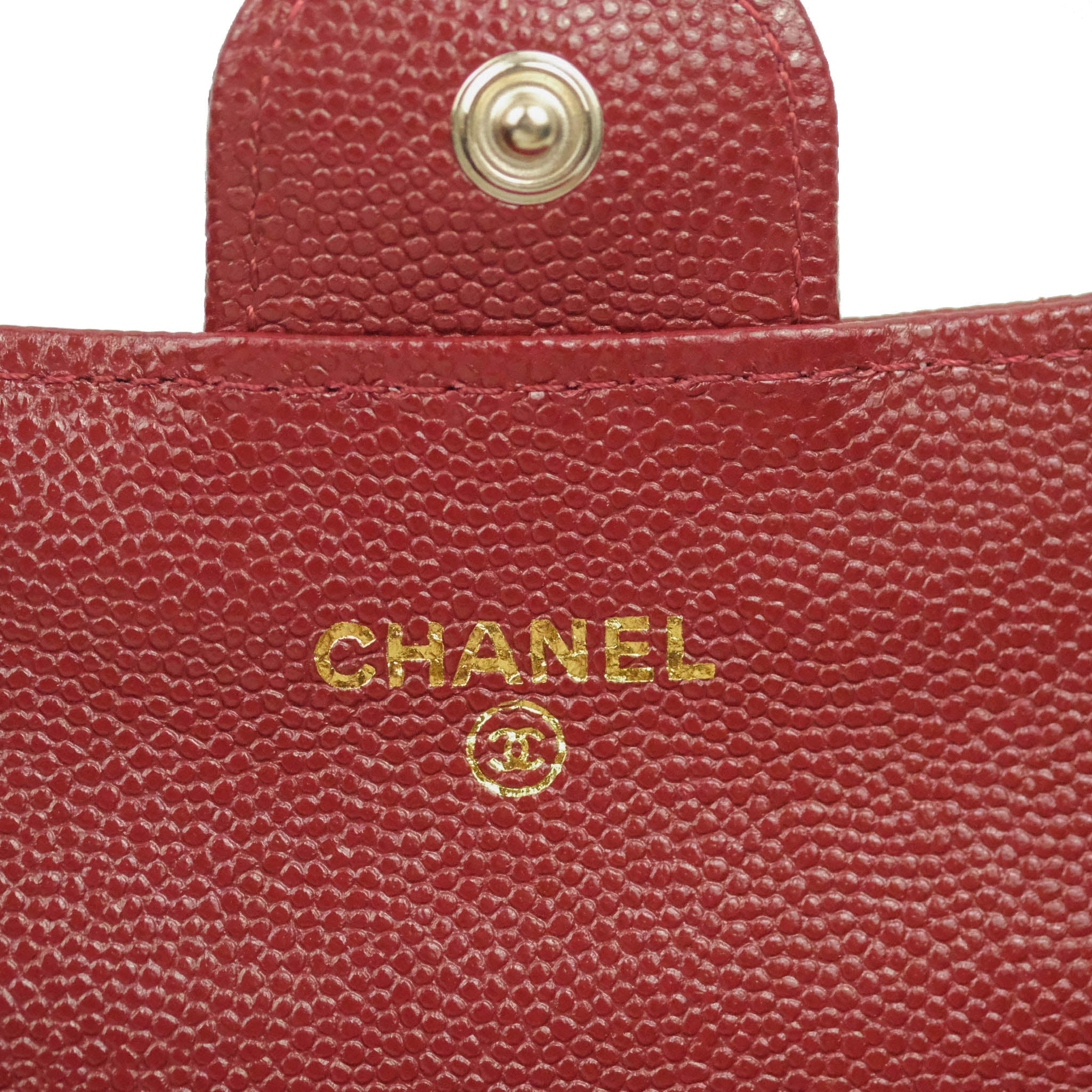Chanel Caviar Quilted Long Flap Wallet Burgundy Caviar Gold Hardware – Coco  Approved Studio