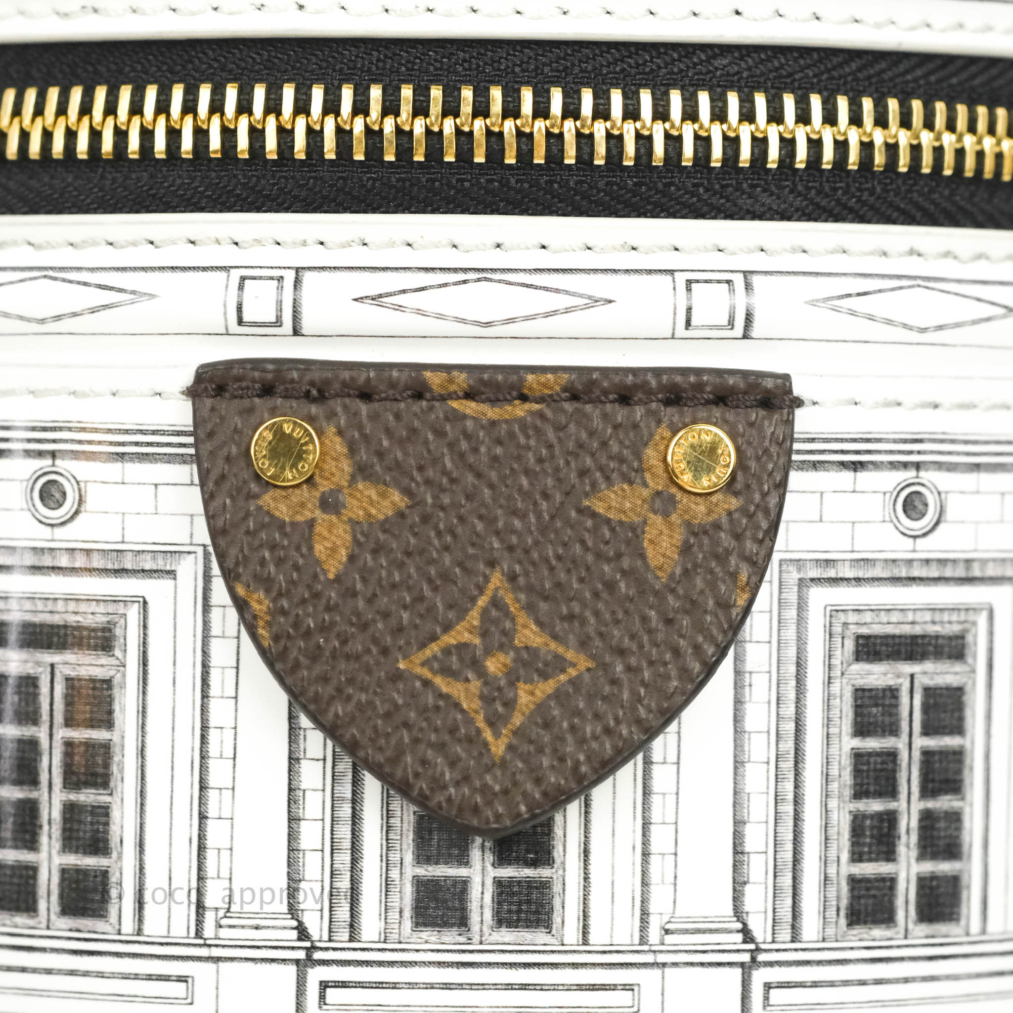 Louis Vuitton Cannes Vase Architettura Handbag Patent Calfskin