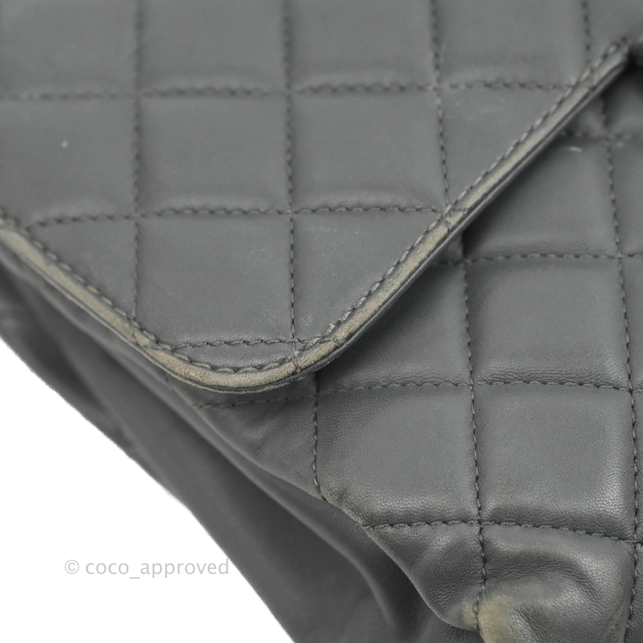 Chanel Coco Loop Flap Bag Quilted Lambskin Jumbo at 1stDibs