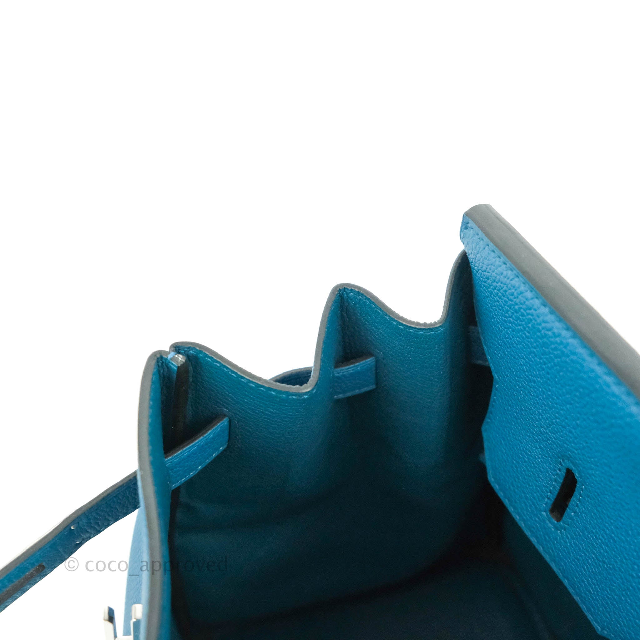 Hermès Birkin 35 Cobalt Togo Palladium Hardware – Coco Approved Studio