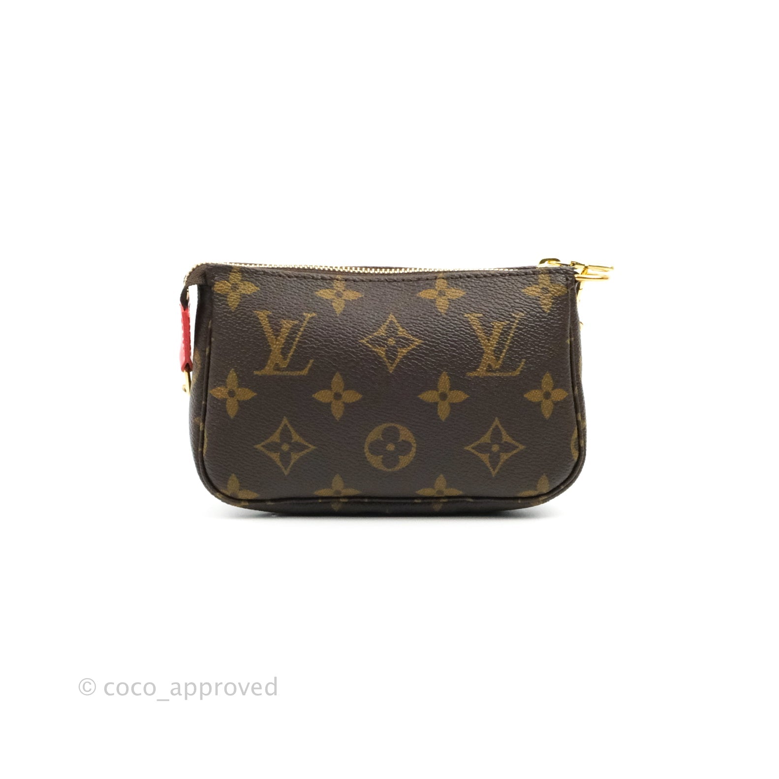 Louis Vuitton Animation Pochette Monogram Canvas Pouch