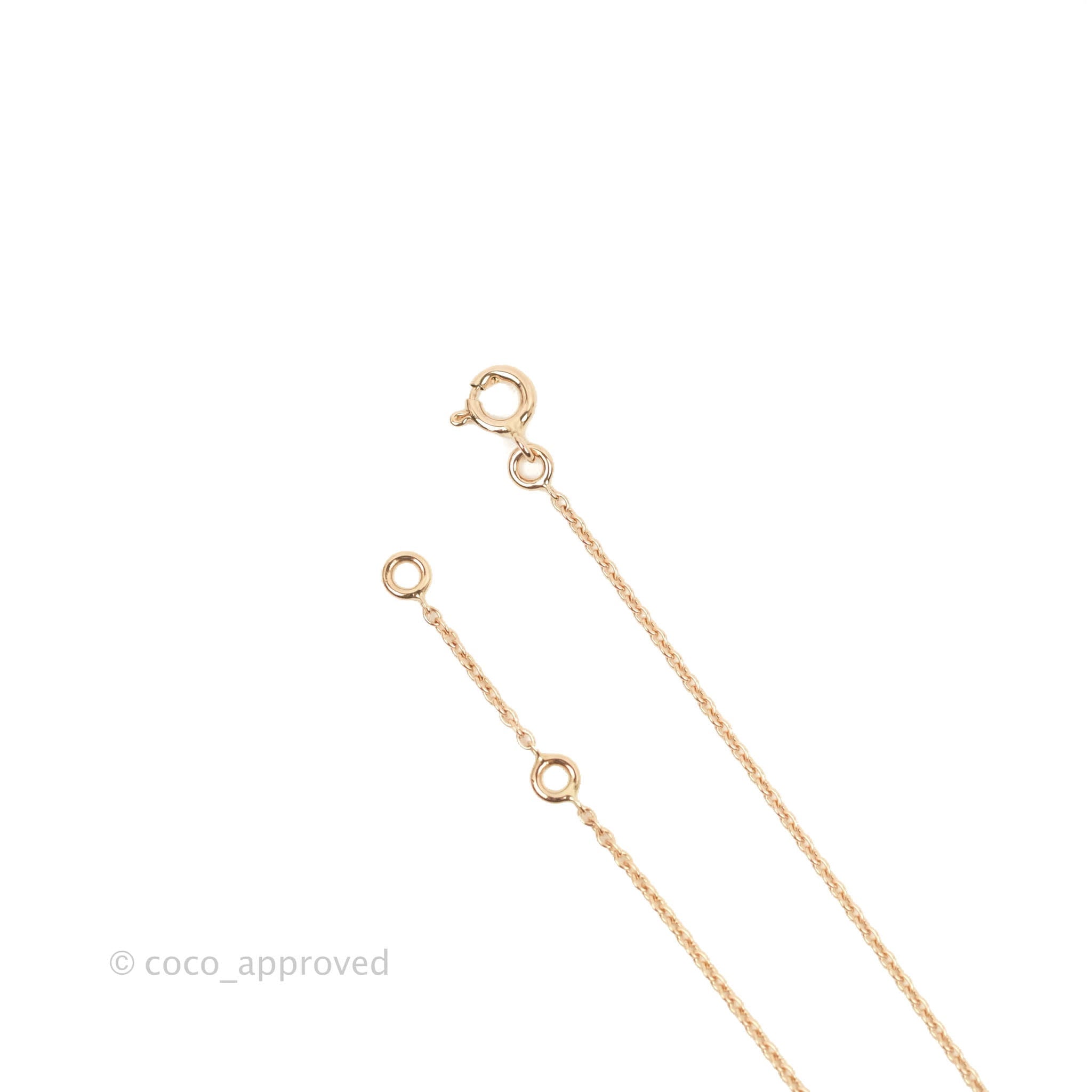 Hermès Farandole Pendant Small Model Rose Gold – Coco