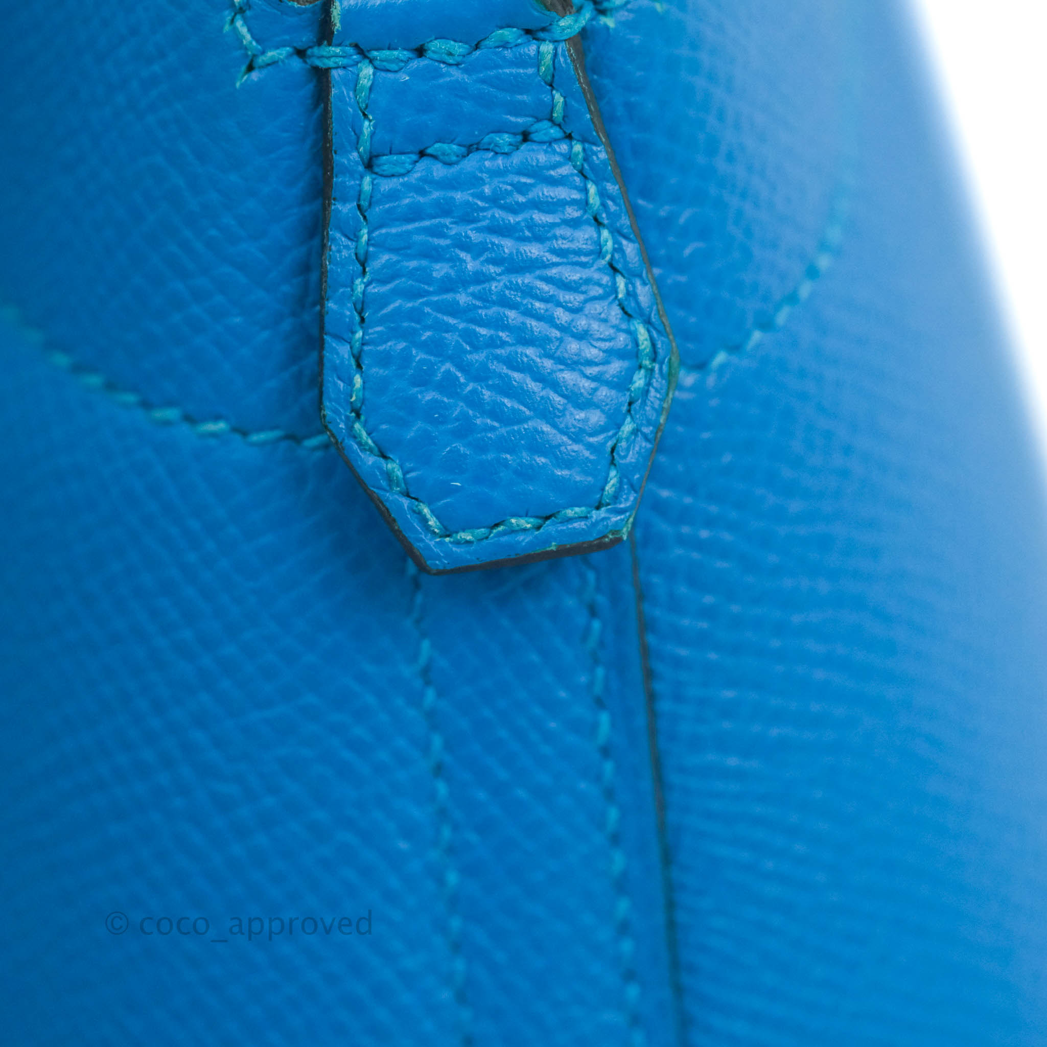 Hermès Bolide 25 Bleu Brume Epsom Palladium Hardware – Coco Approved Studio