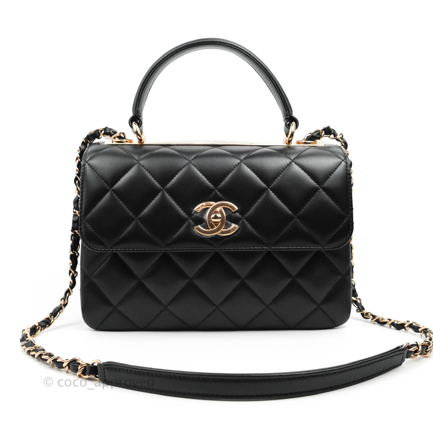 Black chanel trendy Clearance