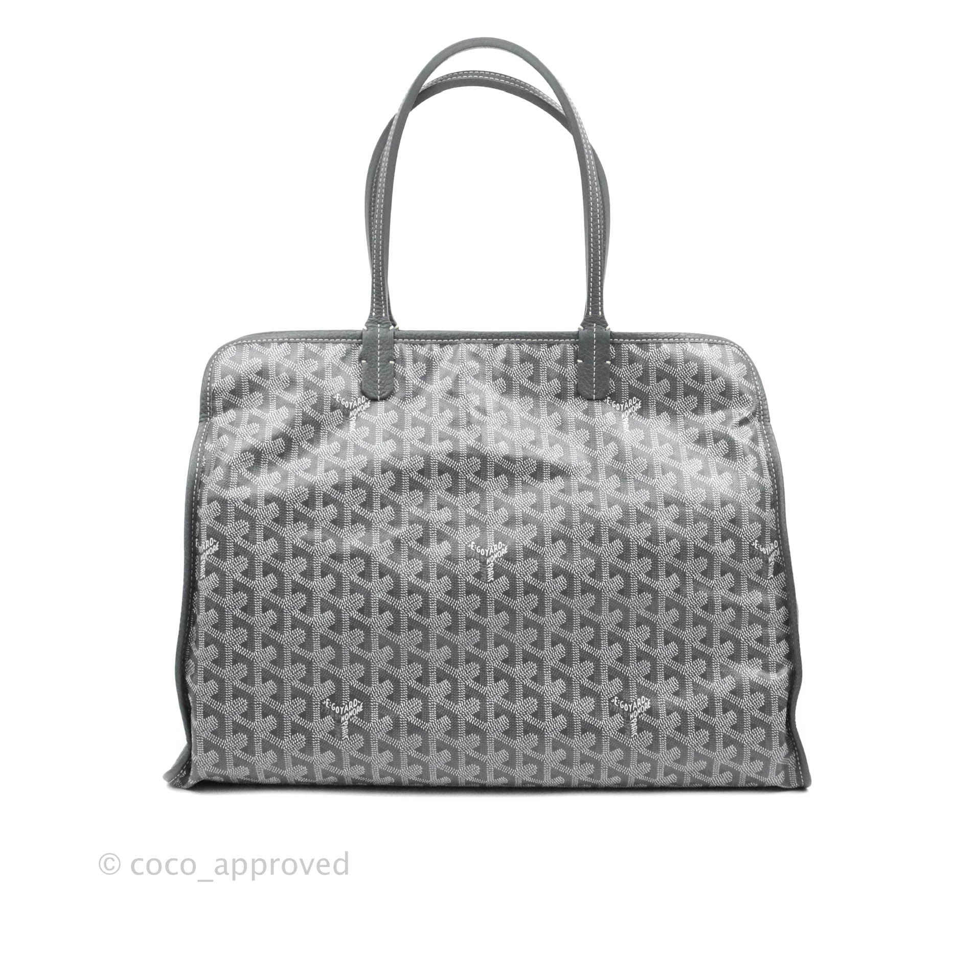 Goyard Goyardine Sac Hardy PM w/ Pouch - Grey Totes, Handbags - GOY37633