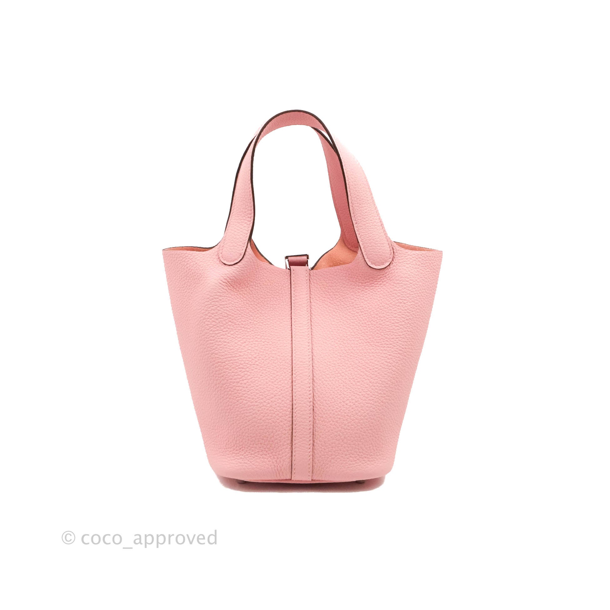 Hermes Picotin Lock Bag Clemence PM Pink 2297991