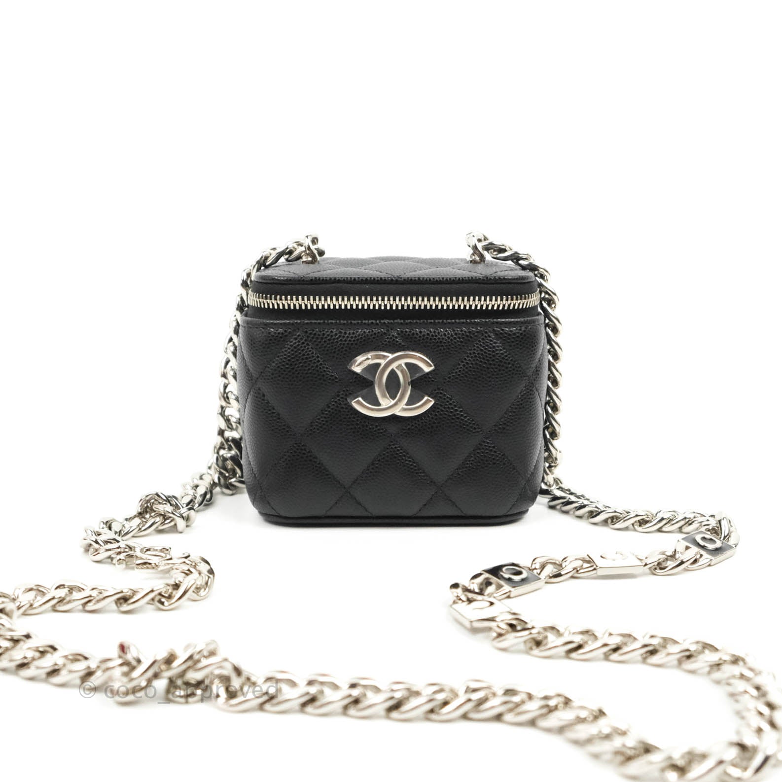 CHANEL 2023 SS CHANEL ☆small vanity with chain ☆AS3583 B09185 94305