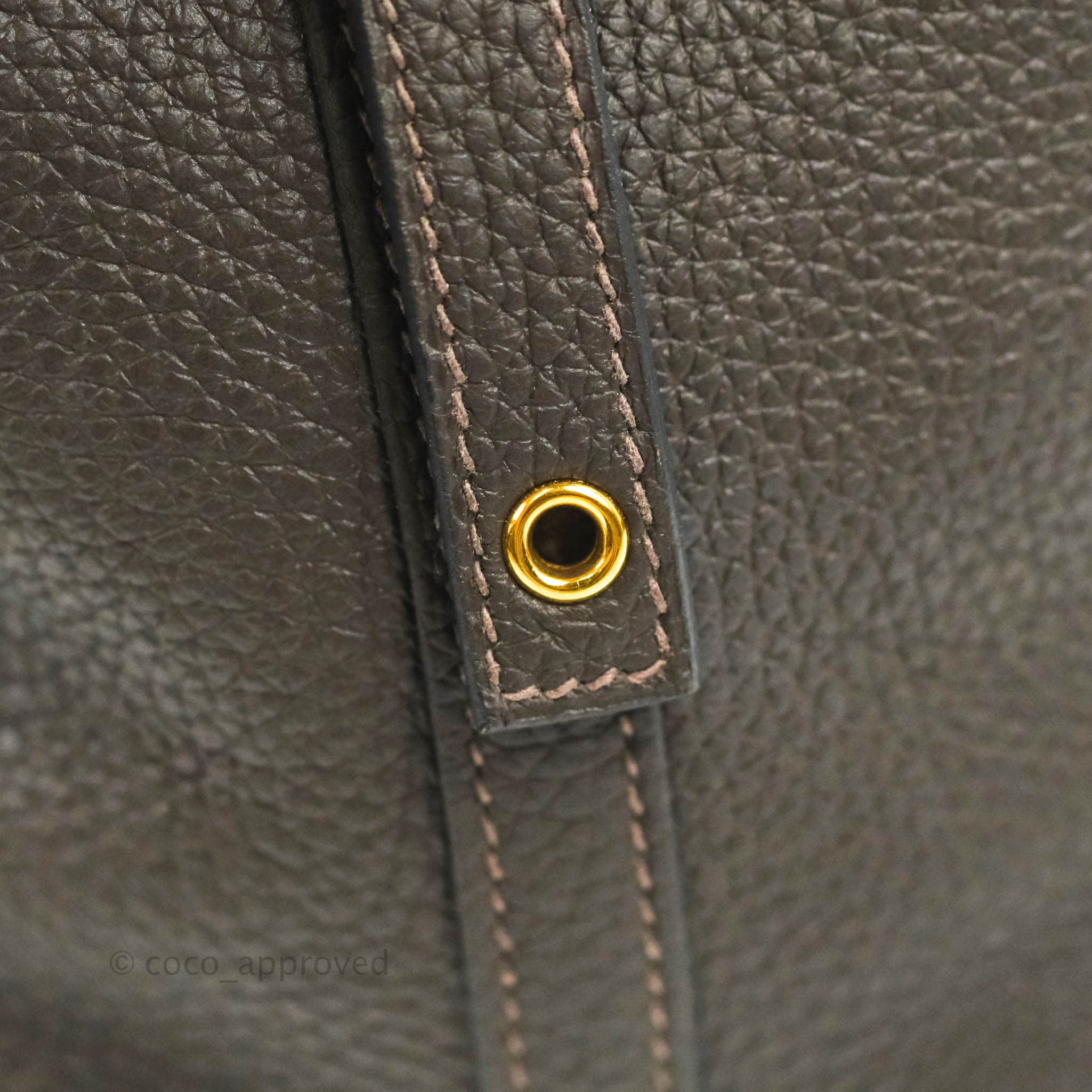 Hermès Gold Clemence Picotin Lock 18 PM Gold Hardware – Coco