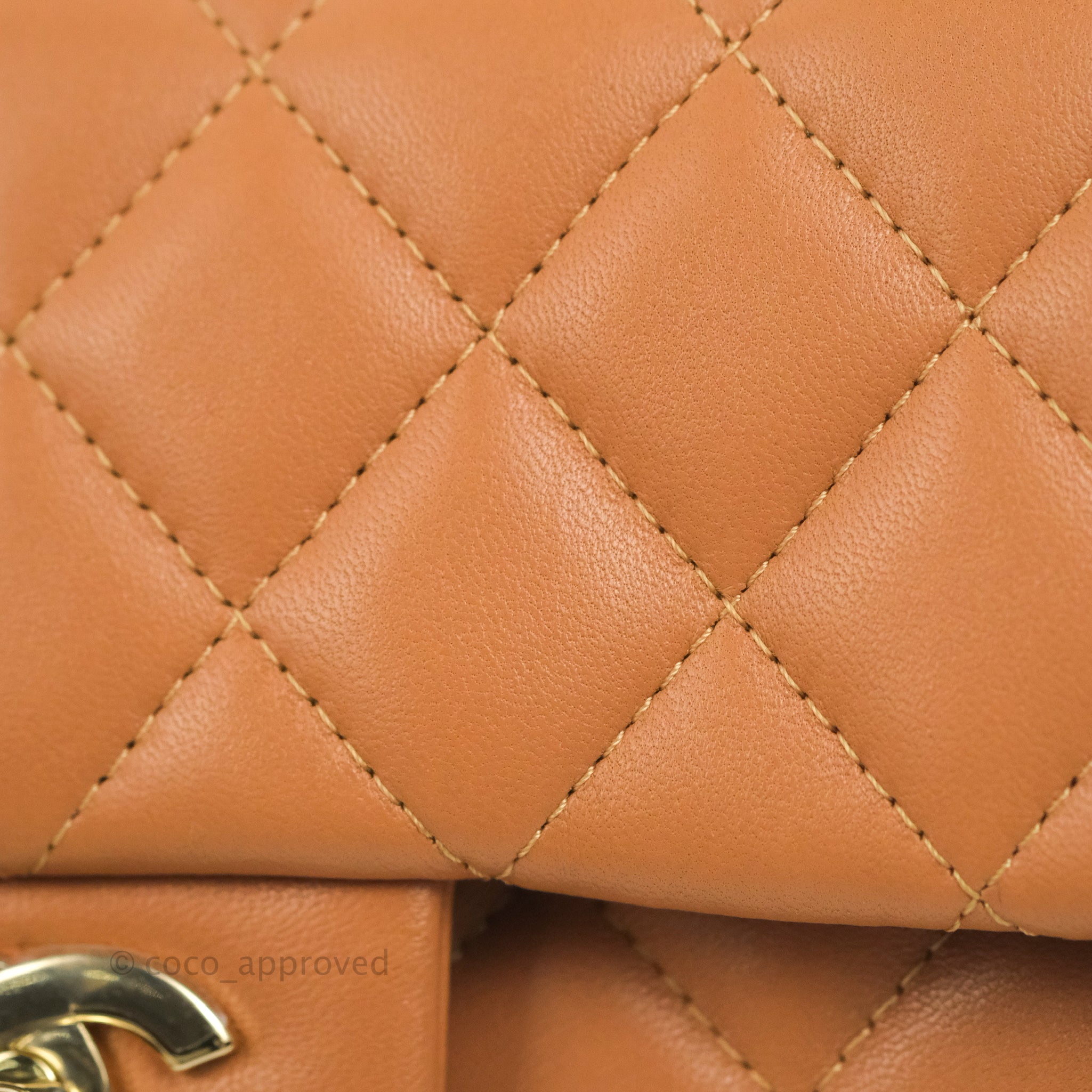 Chanel Quilted Mini Rectangular Flap Caramel Lambskin Gold Hardware 21 –  Coco Approved Studio