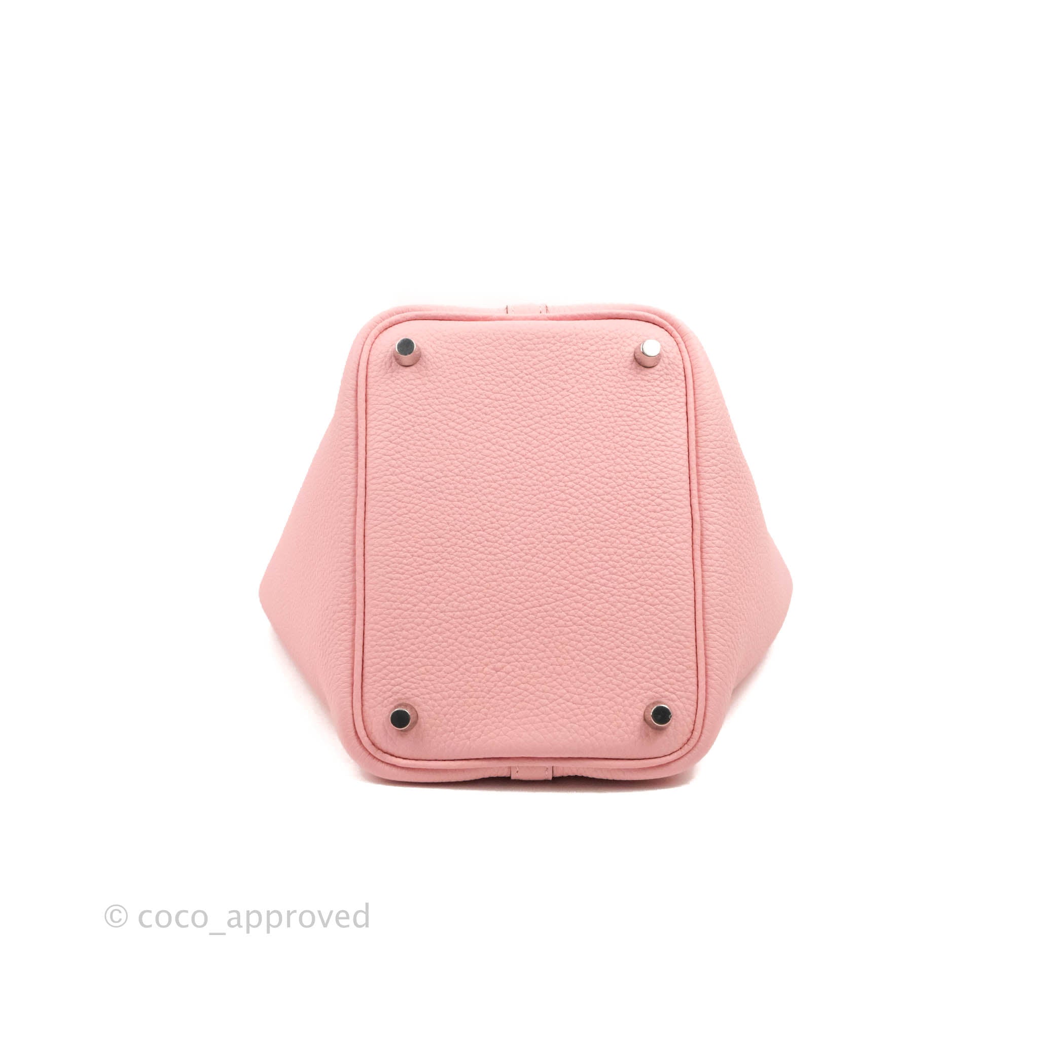 Hermes Rose Sakura Pink Picotin Lock 18 PM Hardware Handbag Bag – MAISON de  LUXE