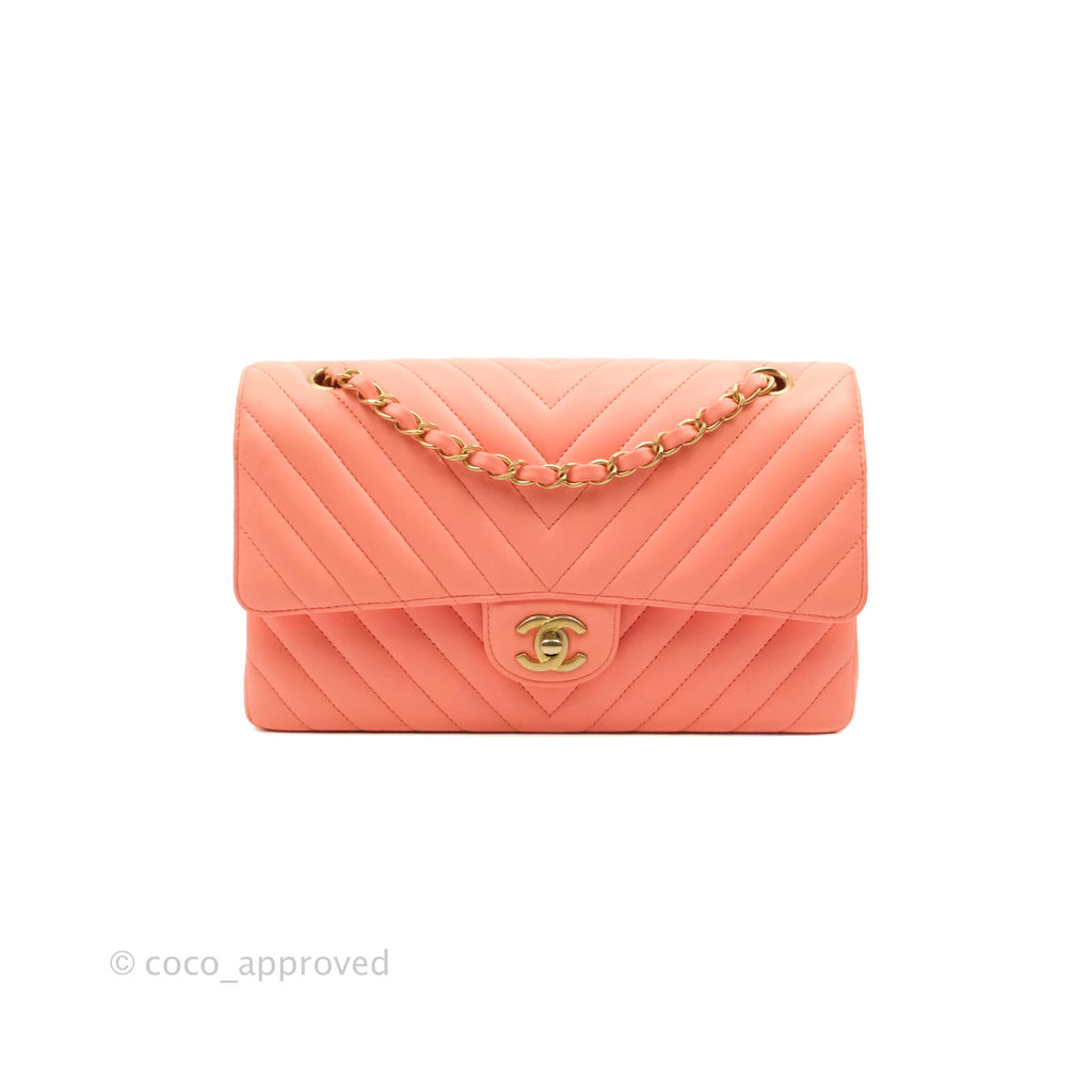 CHANEL Caviar Quilted Grand Shopping Tote GST Coral Bag – Debsluxurycloset