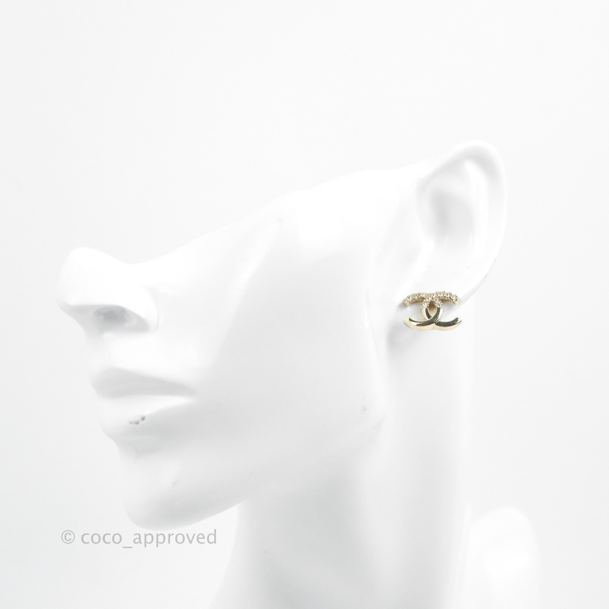 Chanel Comete Diamond Pearl Drop White Gold Earrings  Opulent Jewelers