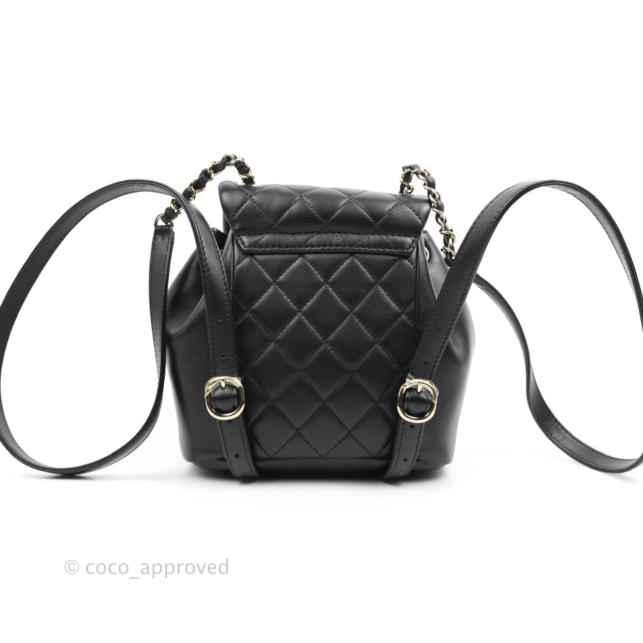 Chanel Large 22 Backpack - Black Backpacks, Handbags - CHA929520