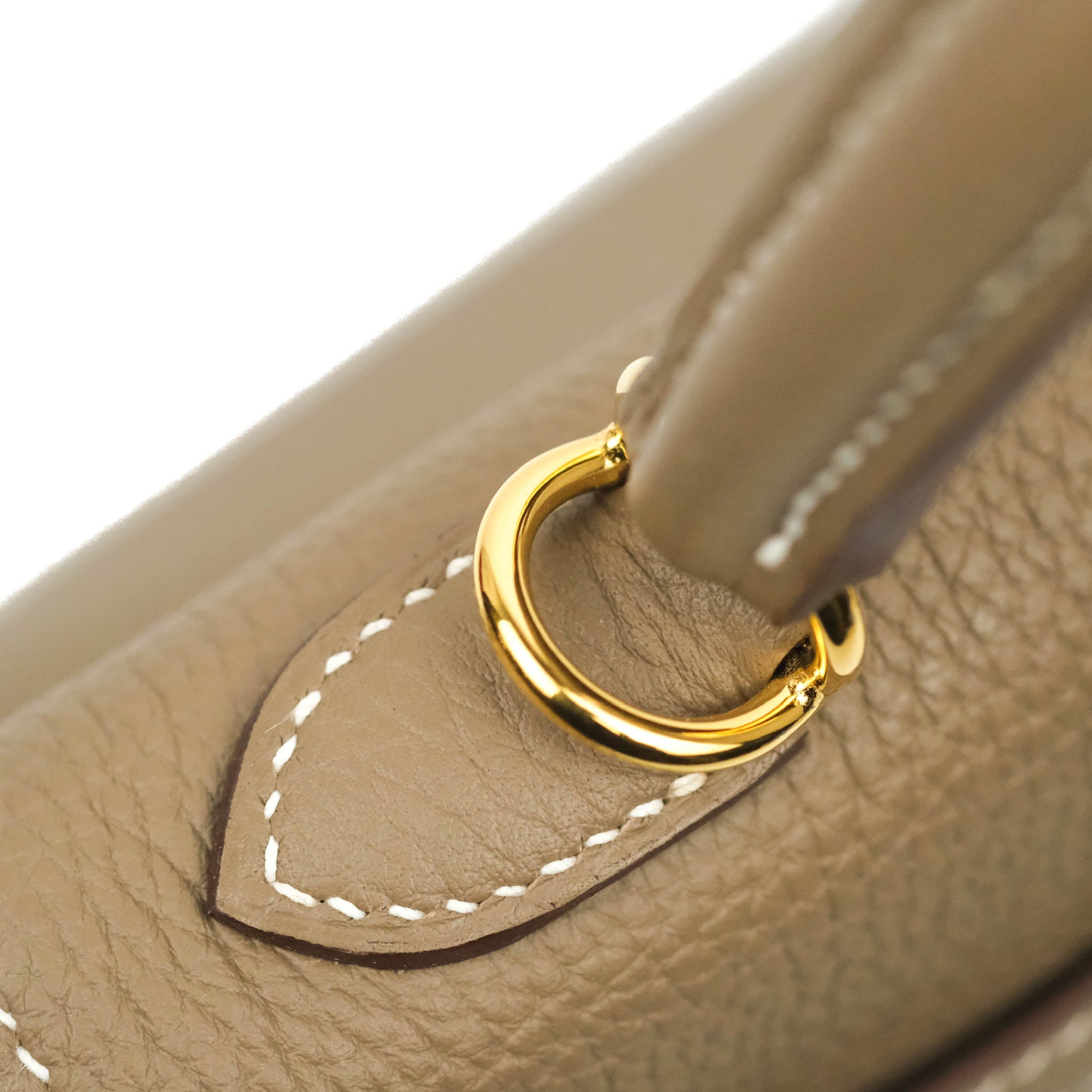 Hermes Kelly Retourne 25 Etoupe Togo Gold Hardware – Madison Avenue Couture