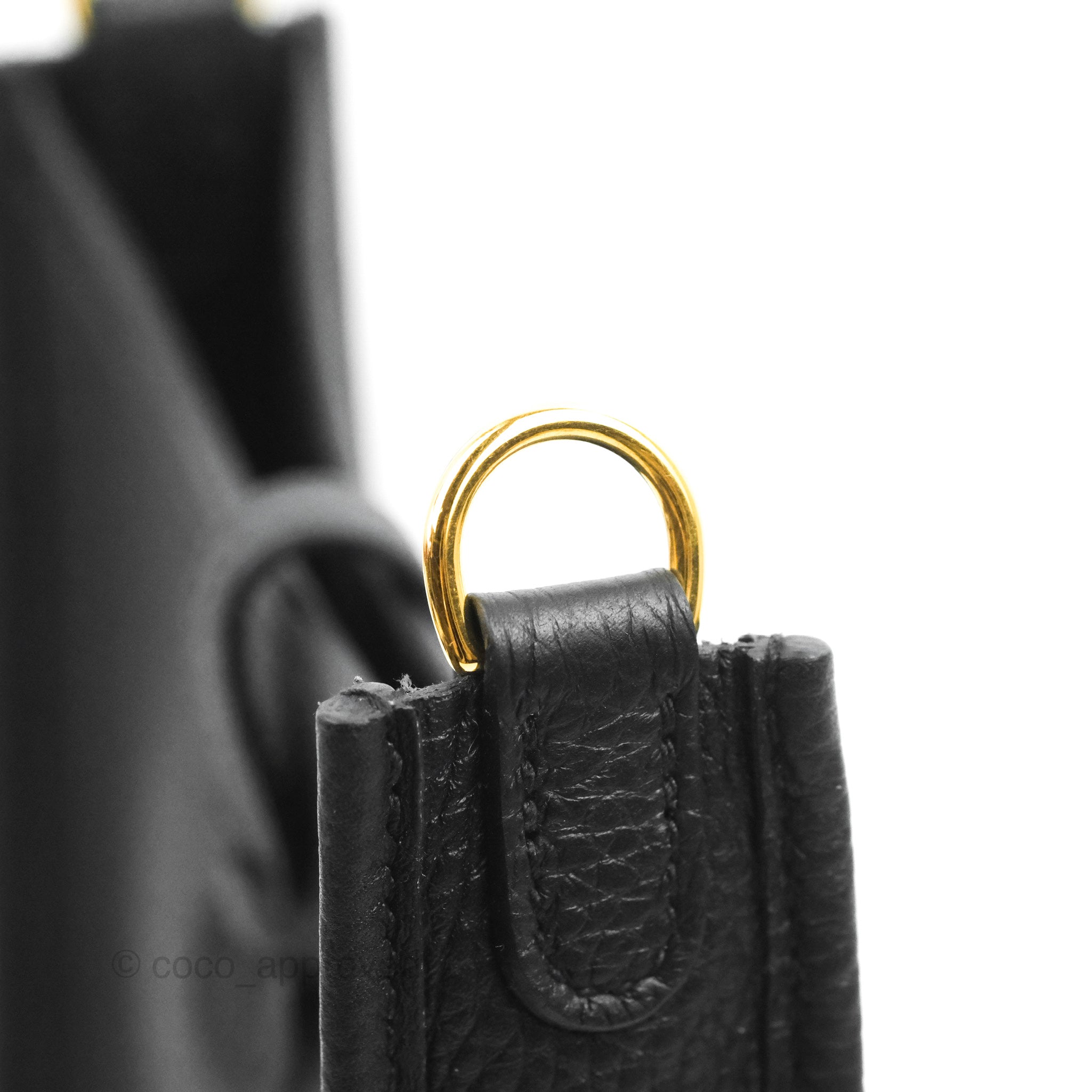 Hermès Mini Evelyne 16 Caban Clemence Gold Hardware – Coco
