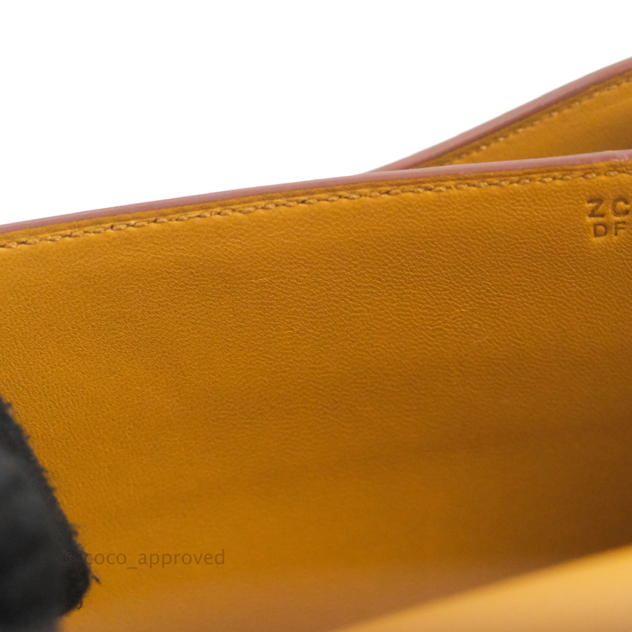 Hermes Mini Constance 19cm Epsom Leather Palladium Hardware, 2S Sesame - H  Famous