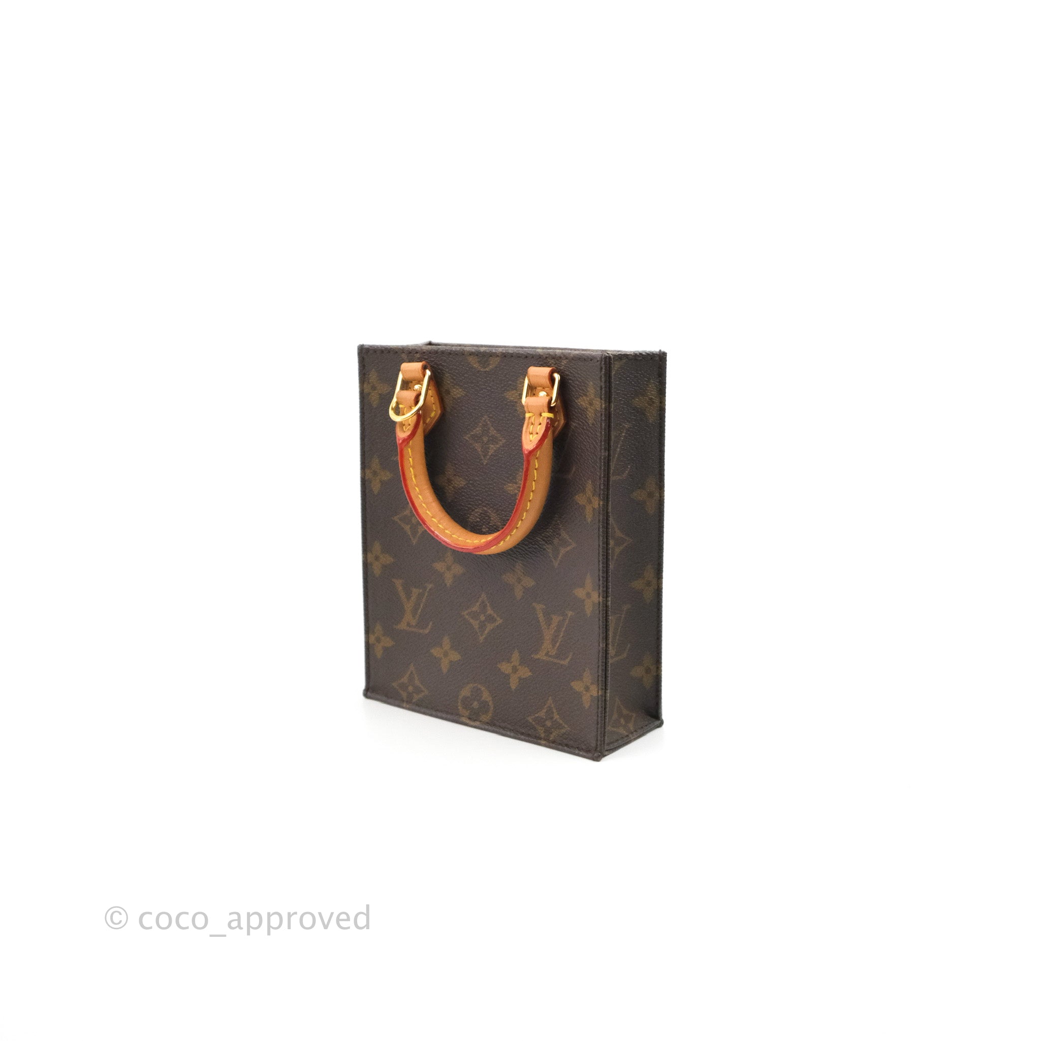 Louis Vuitton Petit Sac Plat Bag Monogram Canvas – Coco Approved Studio