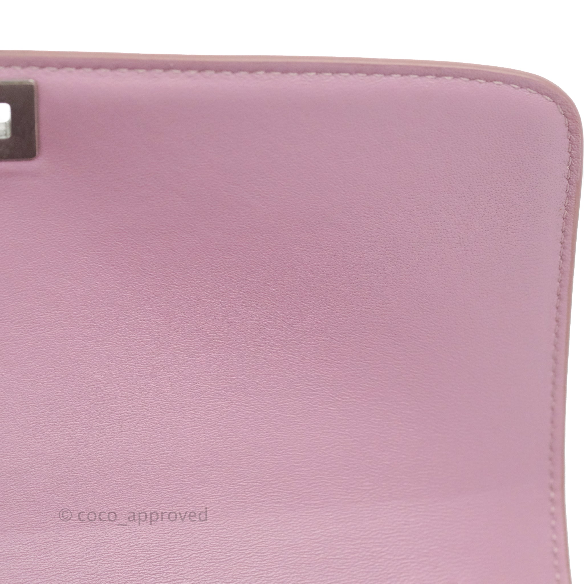 Celine Medium Classic Box Flap Lilac Pink Liege Calfskin – Coco