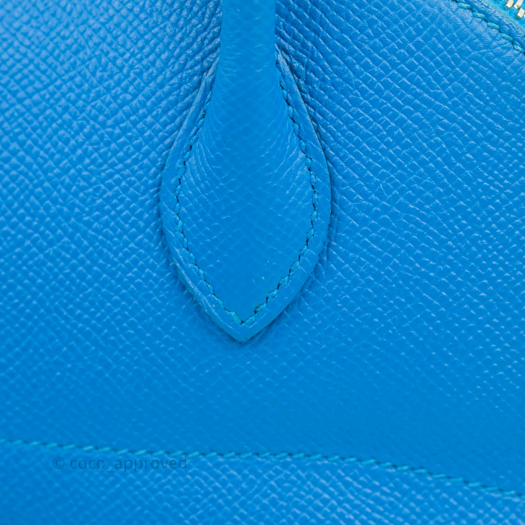 Hermès Bolide 27cm Craie 10 Veau Swift Palladium Hardware – SukiLux