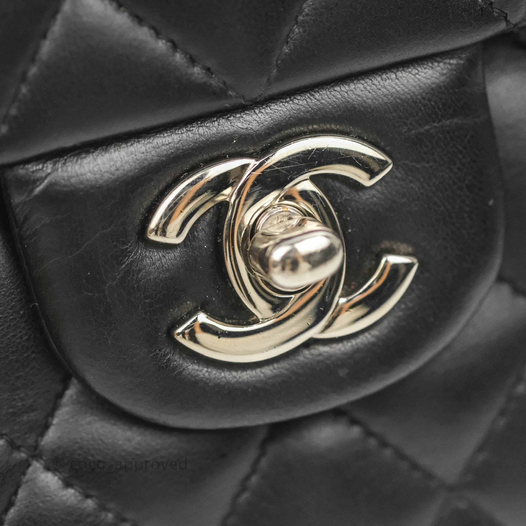Chanel Small Classic Flap Quilted Bag in Silver — UFO No More