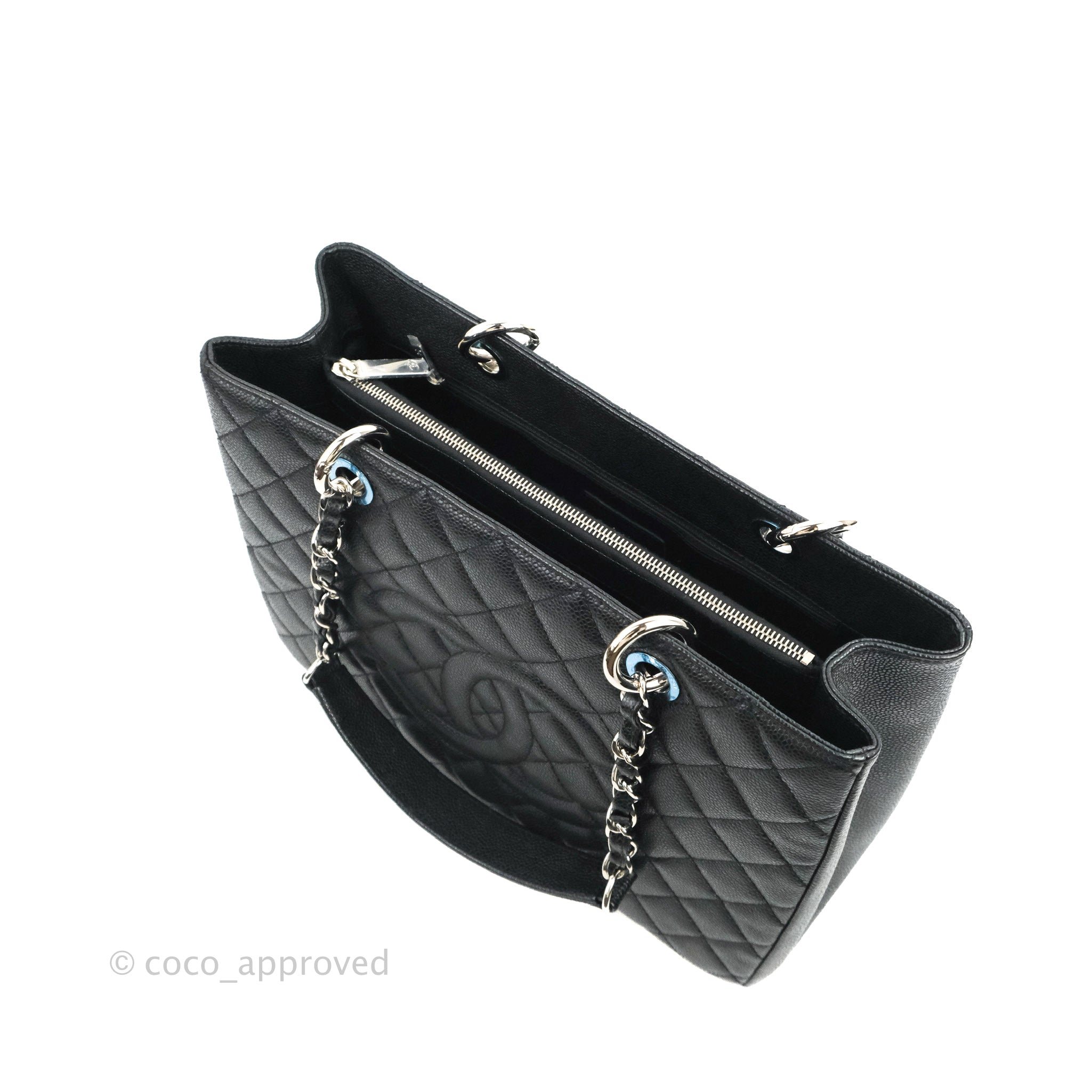 Chanel discount gst black