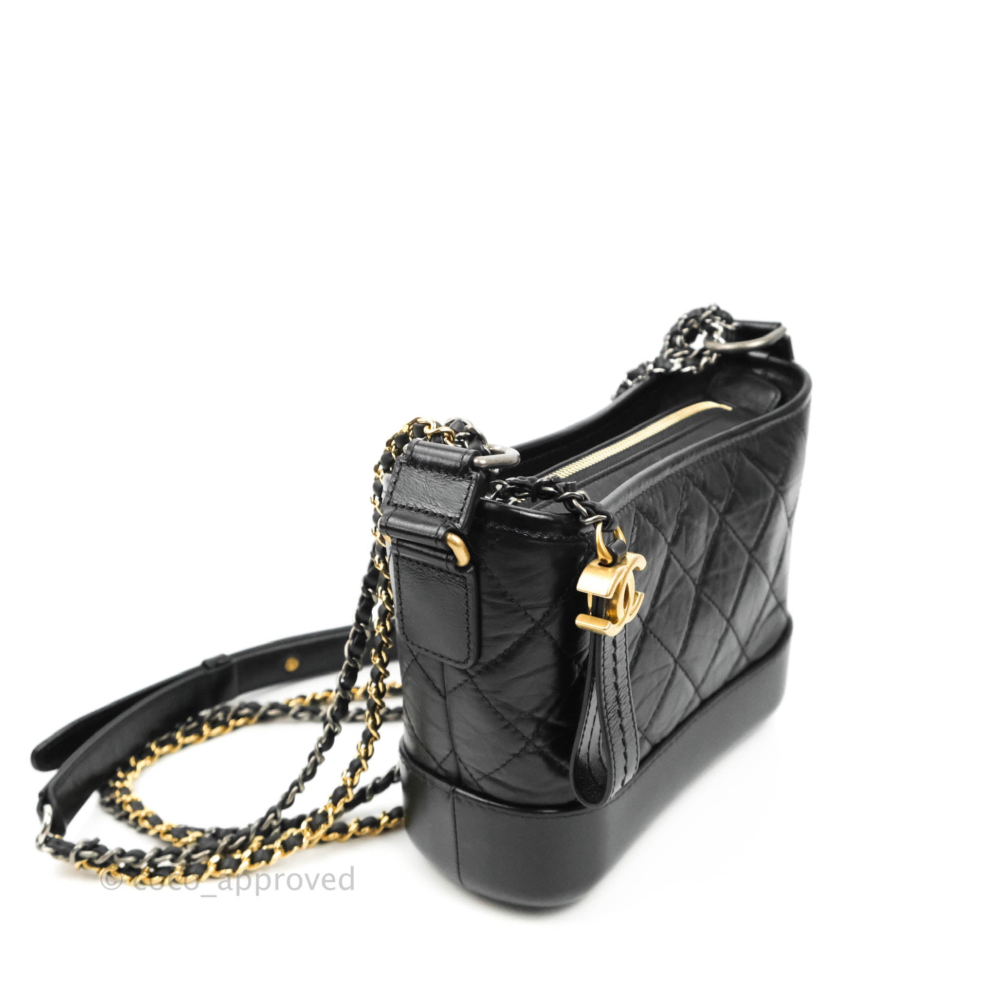 Chanel Métiers d'Art Gabrielle Hobo With Logo Sling - BAGAHOLICBOY