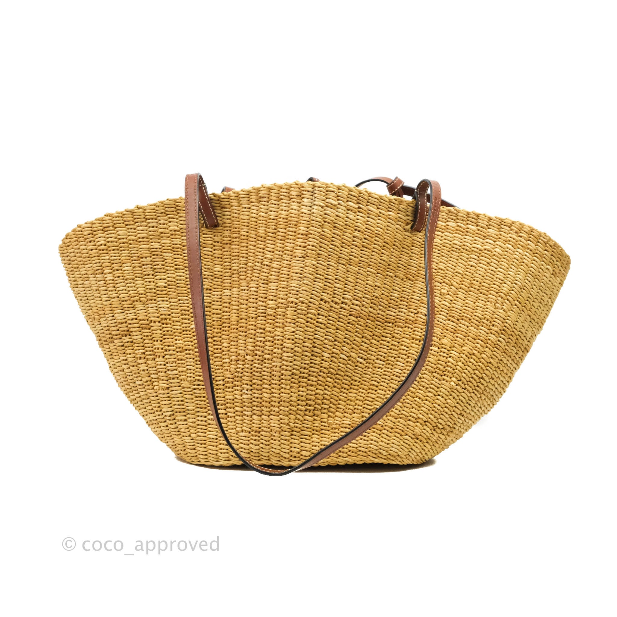 Loewe x Paula's Ibiza Raffia Shell Basket Bag – Coco Approved Studio