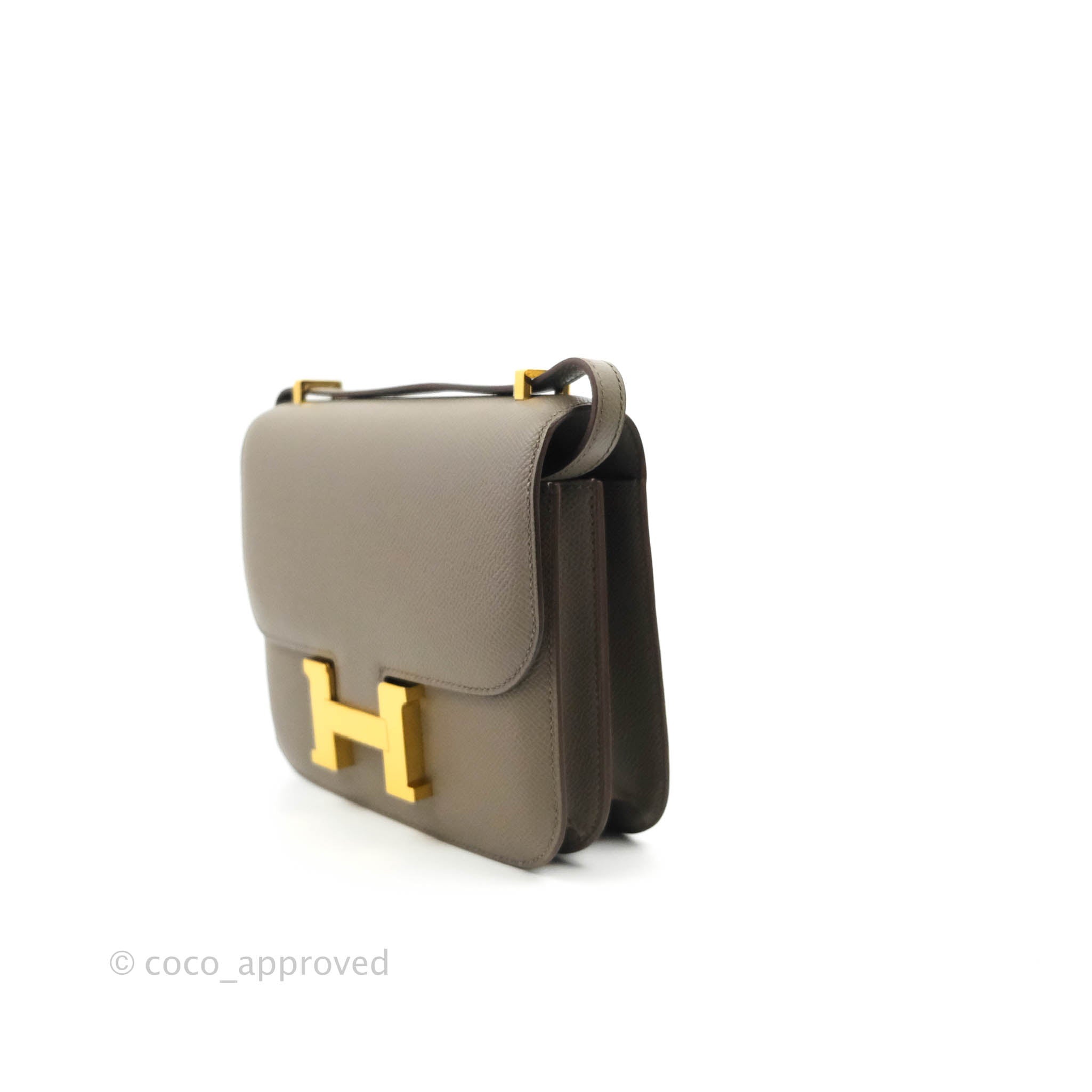 Hermès Constance III Mini 18cm Veau Epsom Gold 37 Gold Hardware