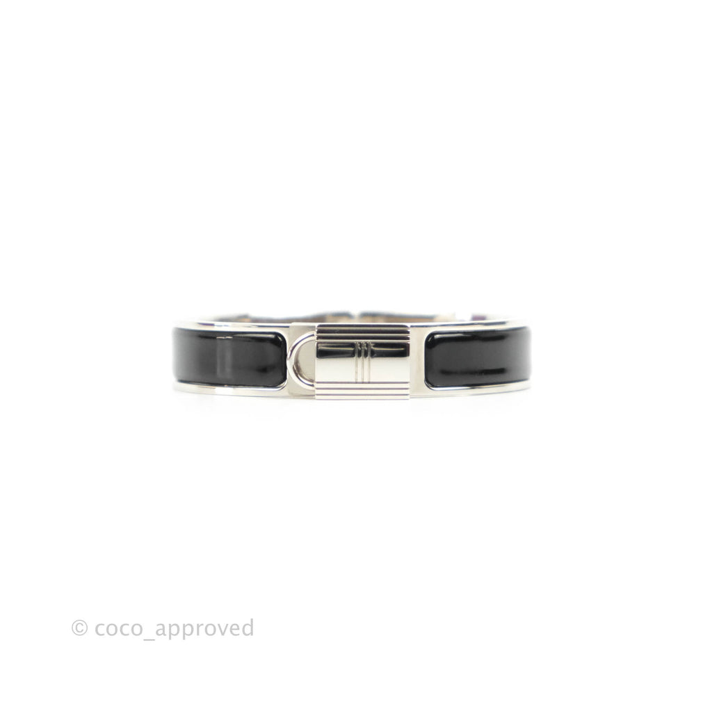 Hermes Clic Cadenas Bracelet Black Palladium Hardware