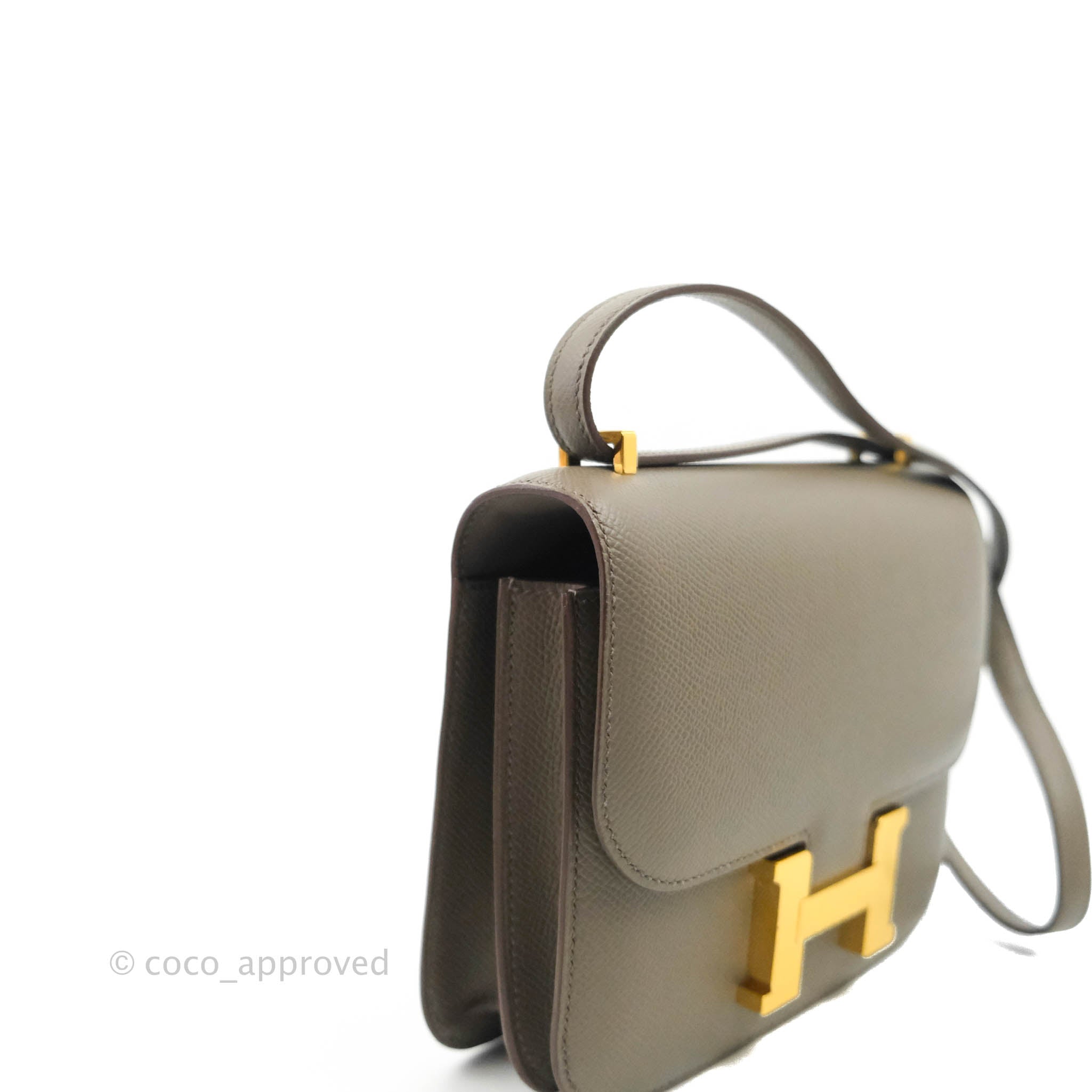 Hermès Constance III Mini 18cm Veau Epsom Gold 37 Gold Hardware