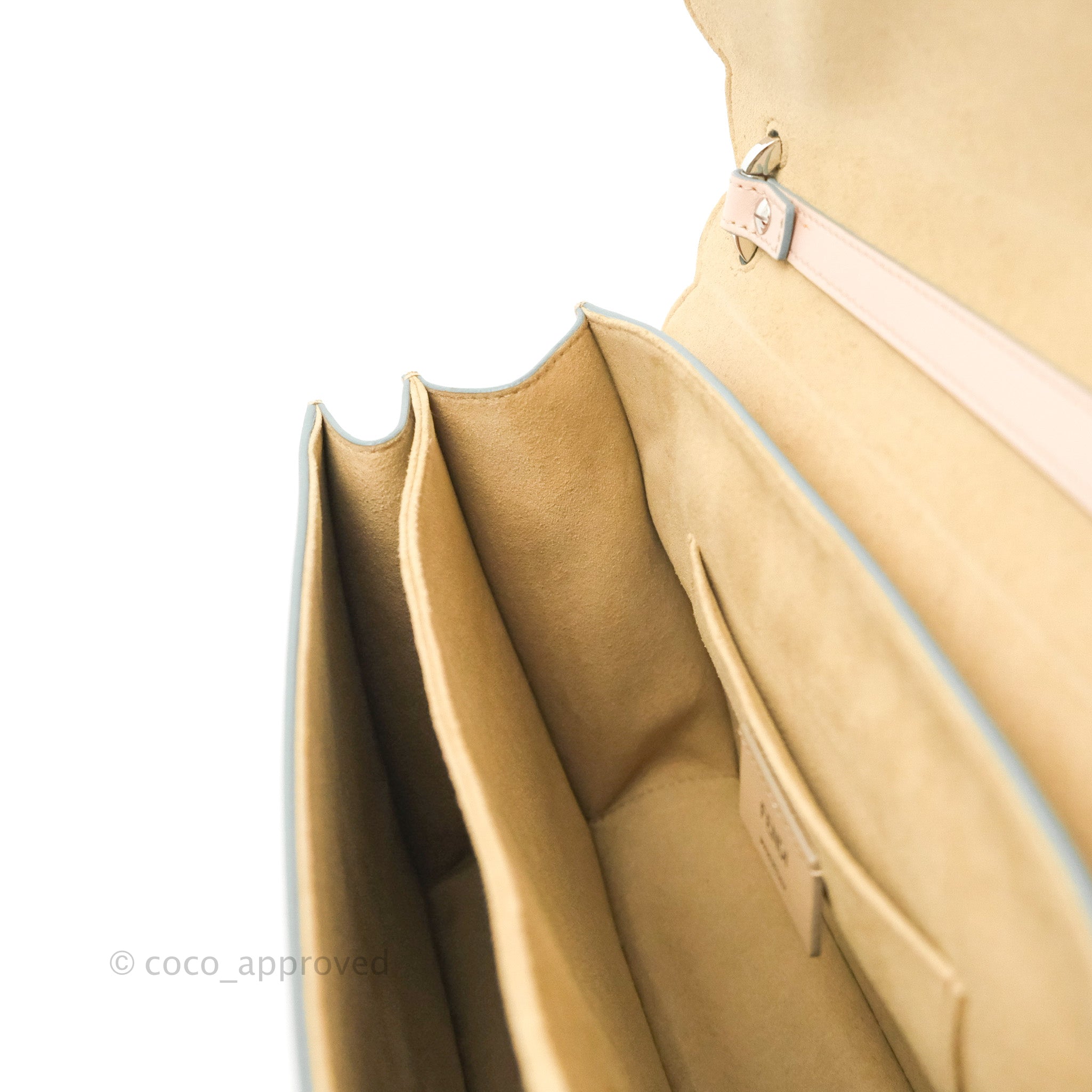 Fendi Calfskin Kan I Small Shoulder Bag (SHF-21594) – LuxeDH