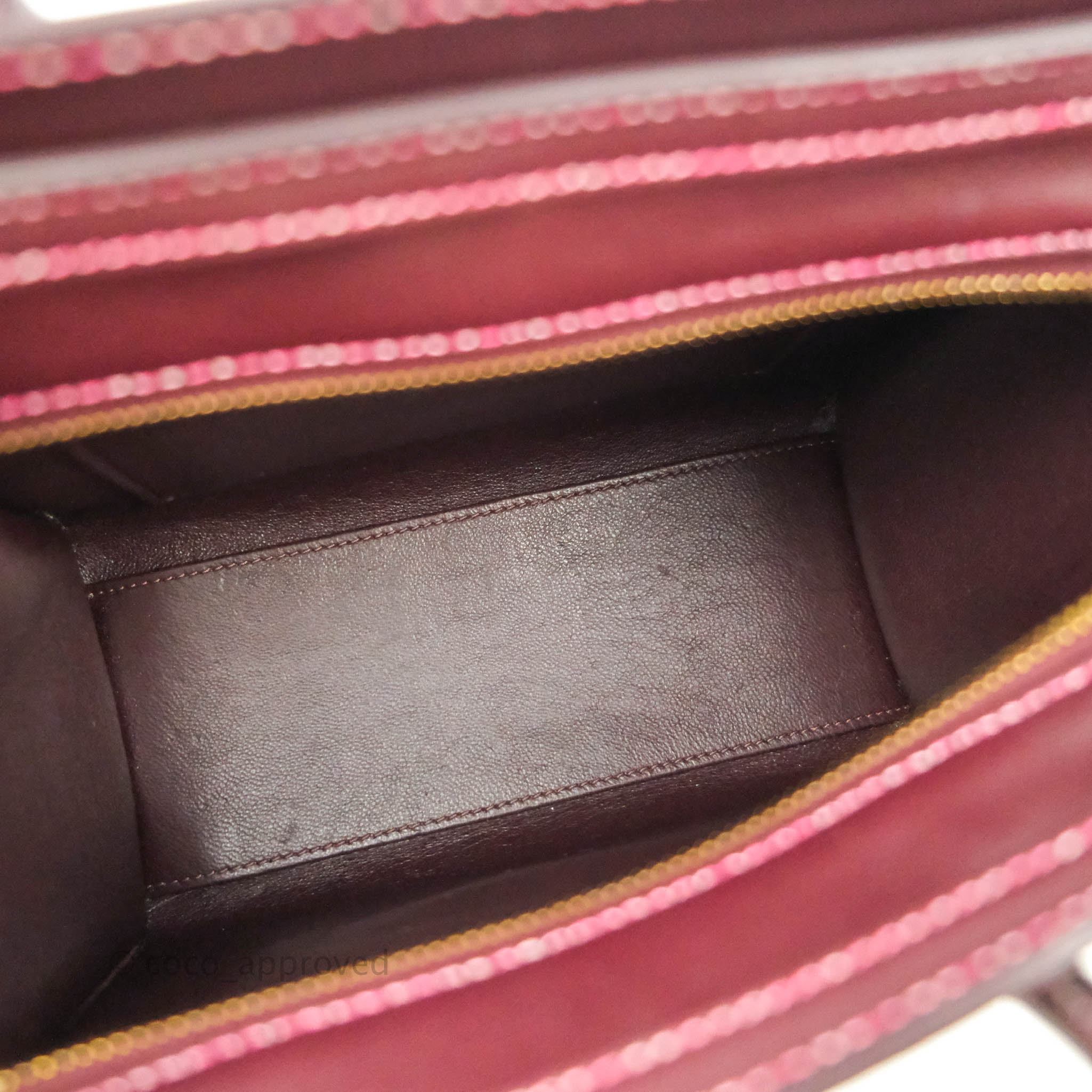 CELINE Dark Purple Micro Belt Top Handle Bag – Fashion Reloved