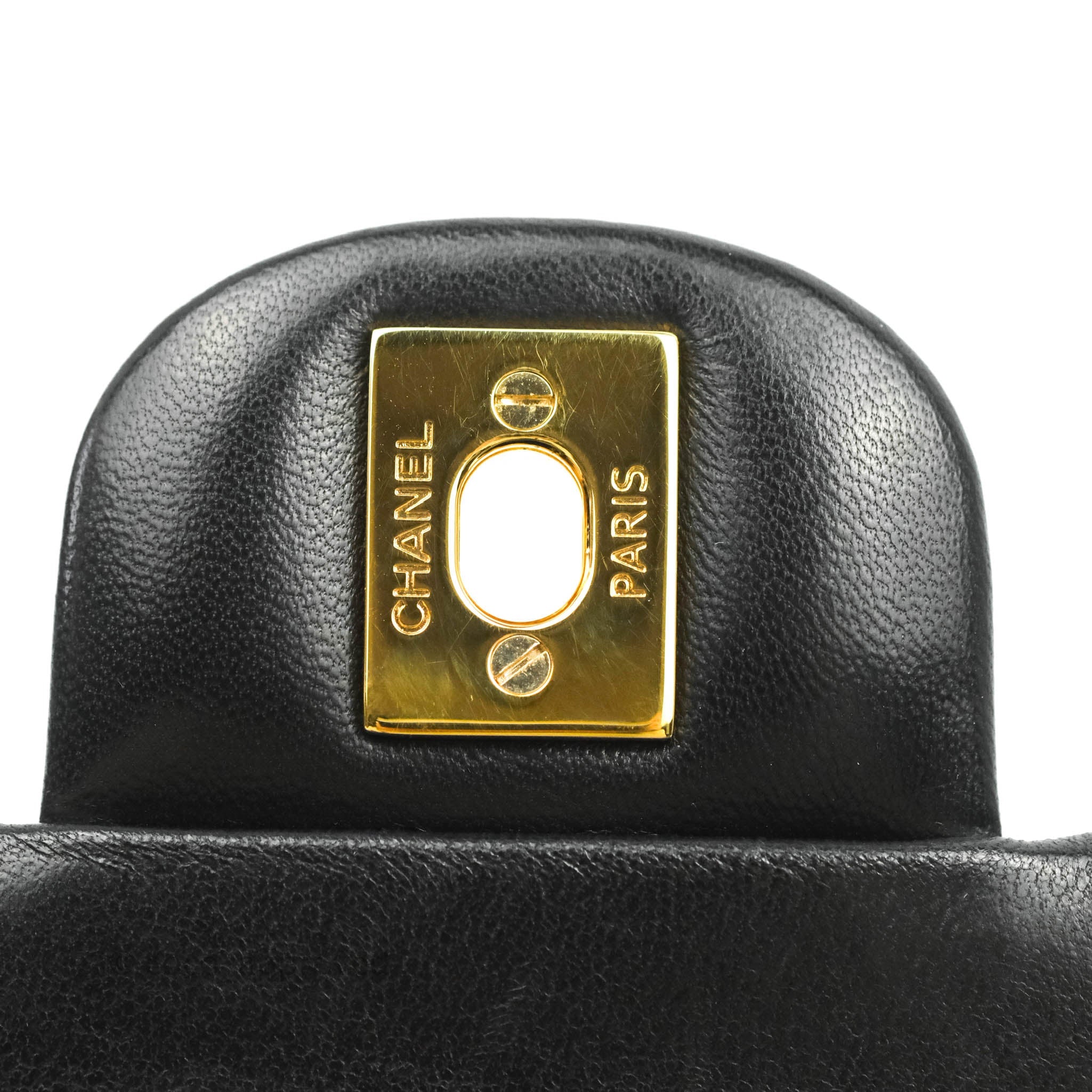 Classic pouch - Lambskin & gold-tone metal, black — Fashion | CHANEL