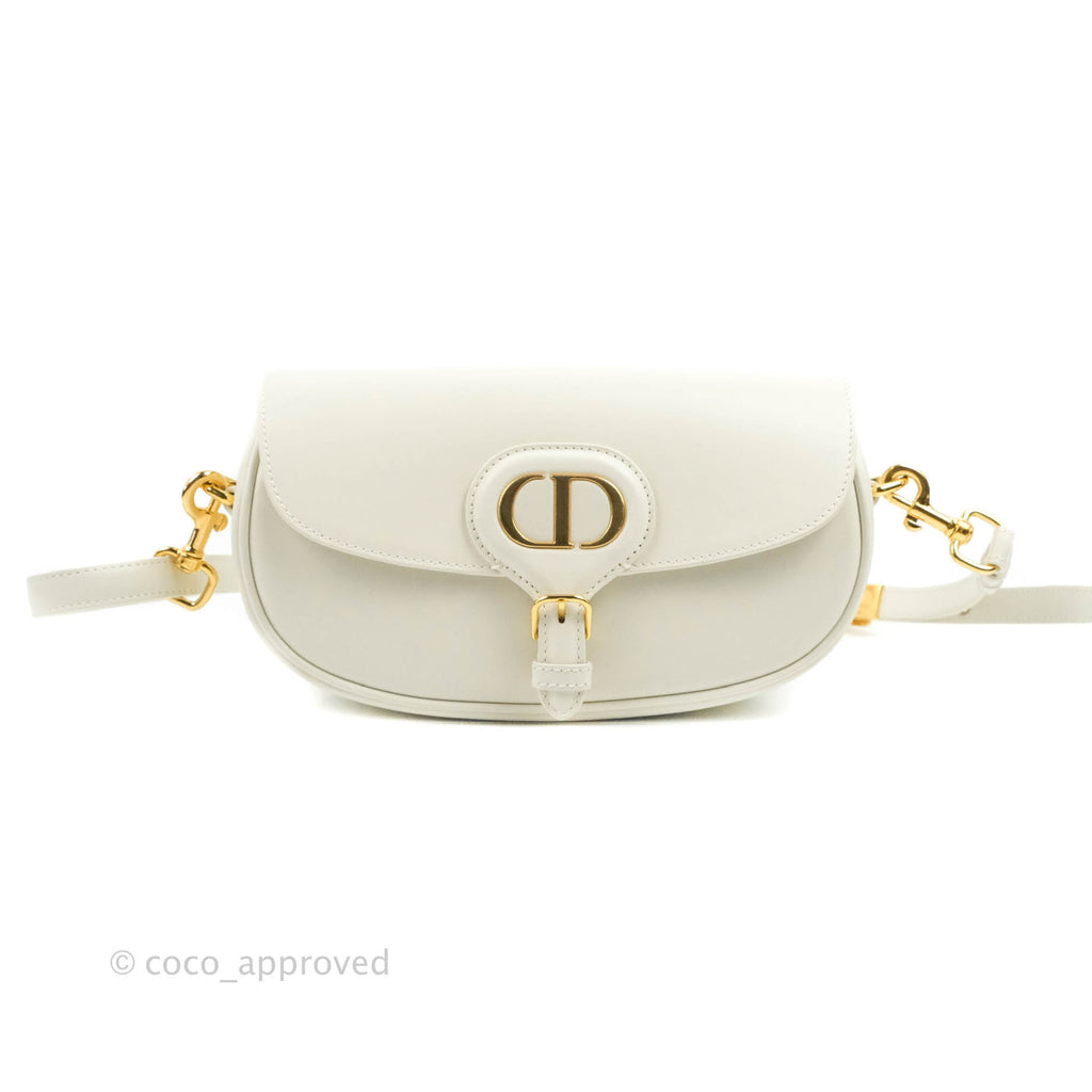 Dior Bobby East-West Bag Calfskin White