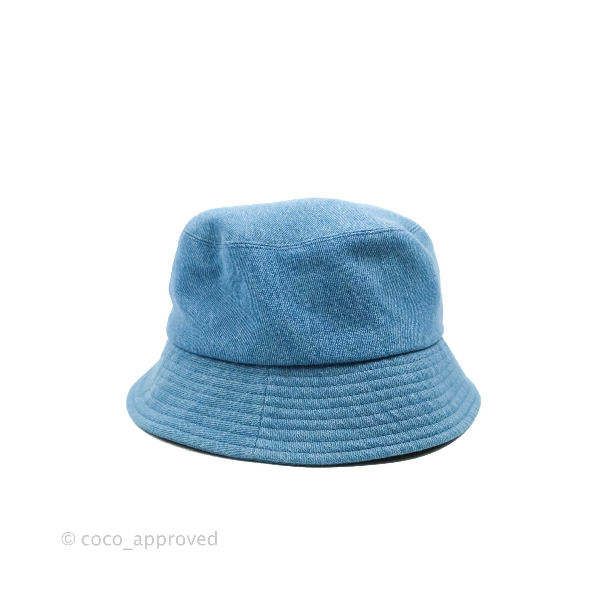 Men - White Cotton Bucket Hat - Size: L/60 - H&M