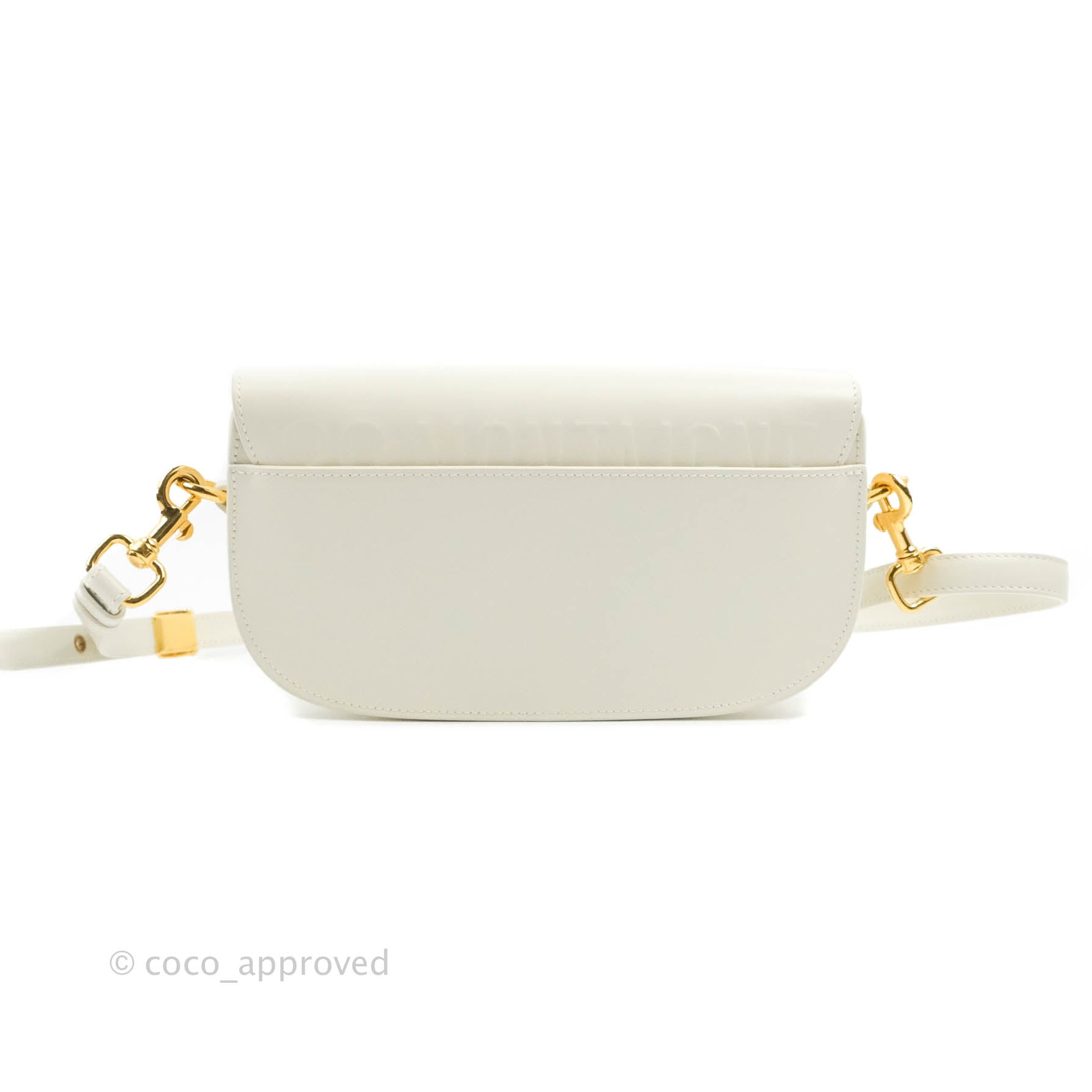 Dior Bobby East West White Leather Shoulder Bag SKD ref.699021 - Joli Closet