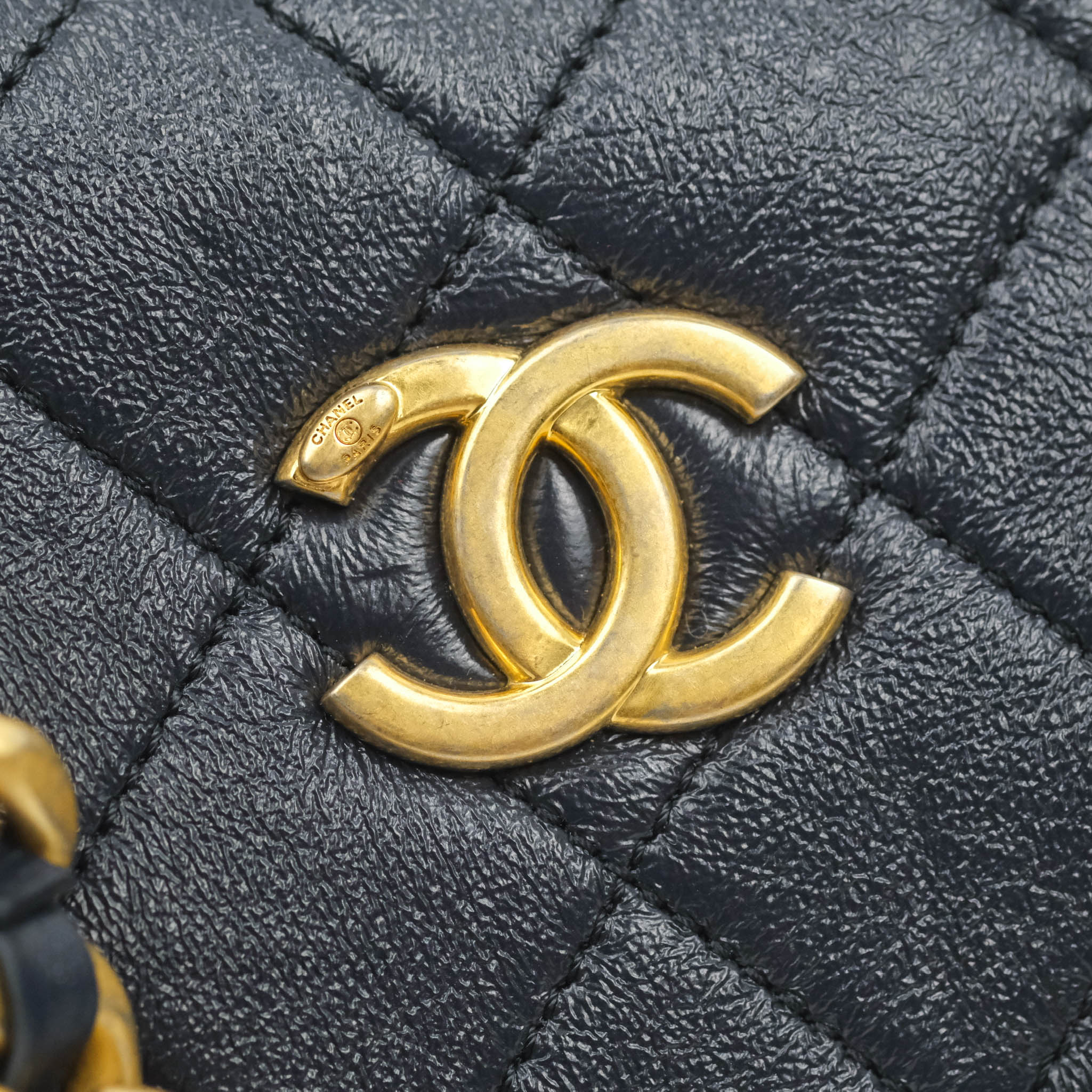 Chanel Deauville Bowling Pink Cloth ref.197105 - Joli Closet