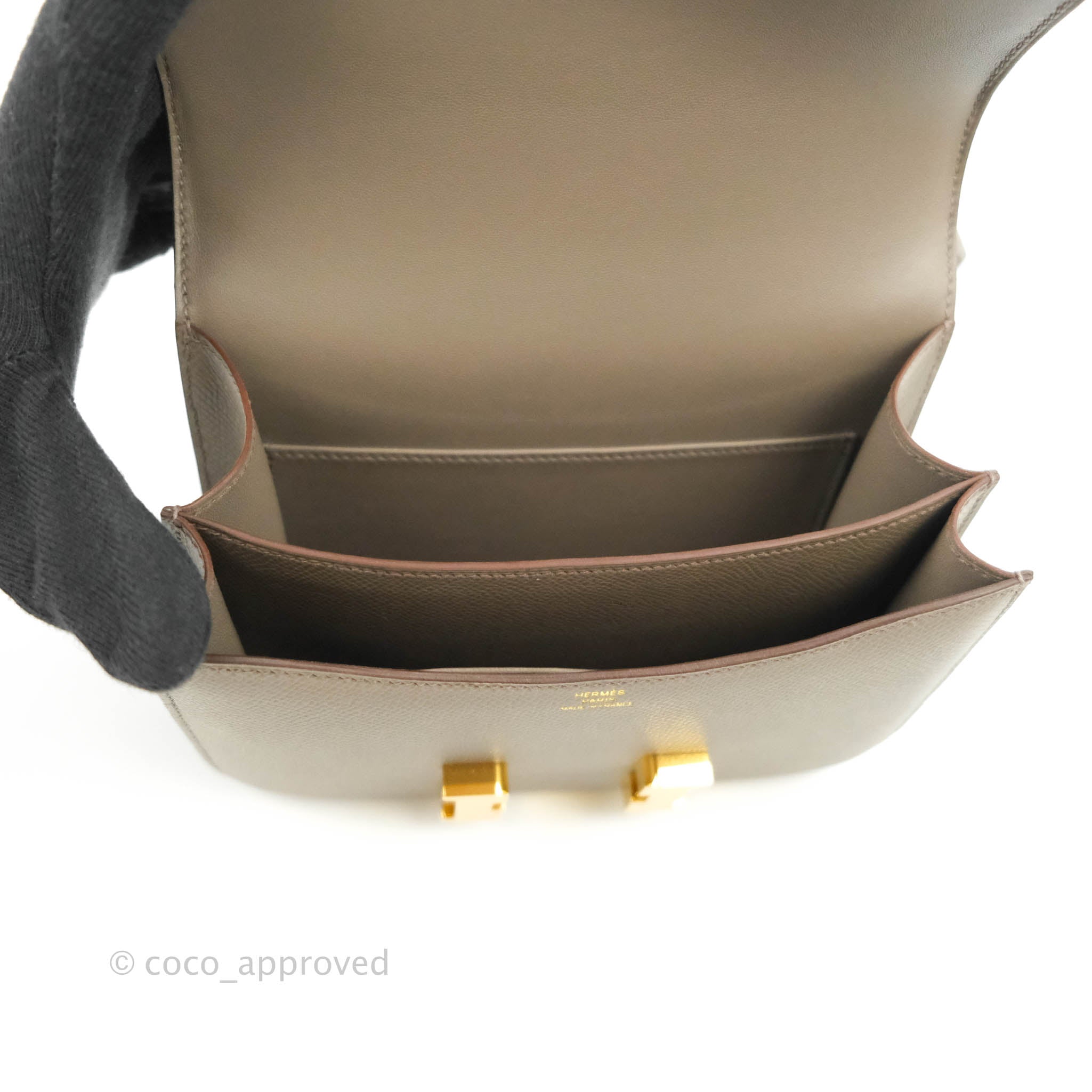 Hermès Constance Mini 18cm Black Epsom Gold Hardware – Coco Approved Studio