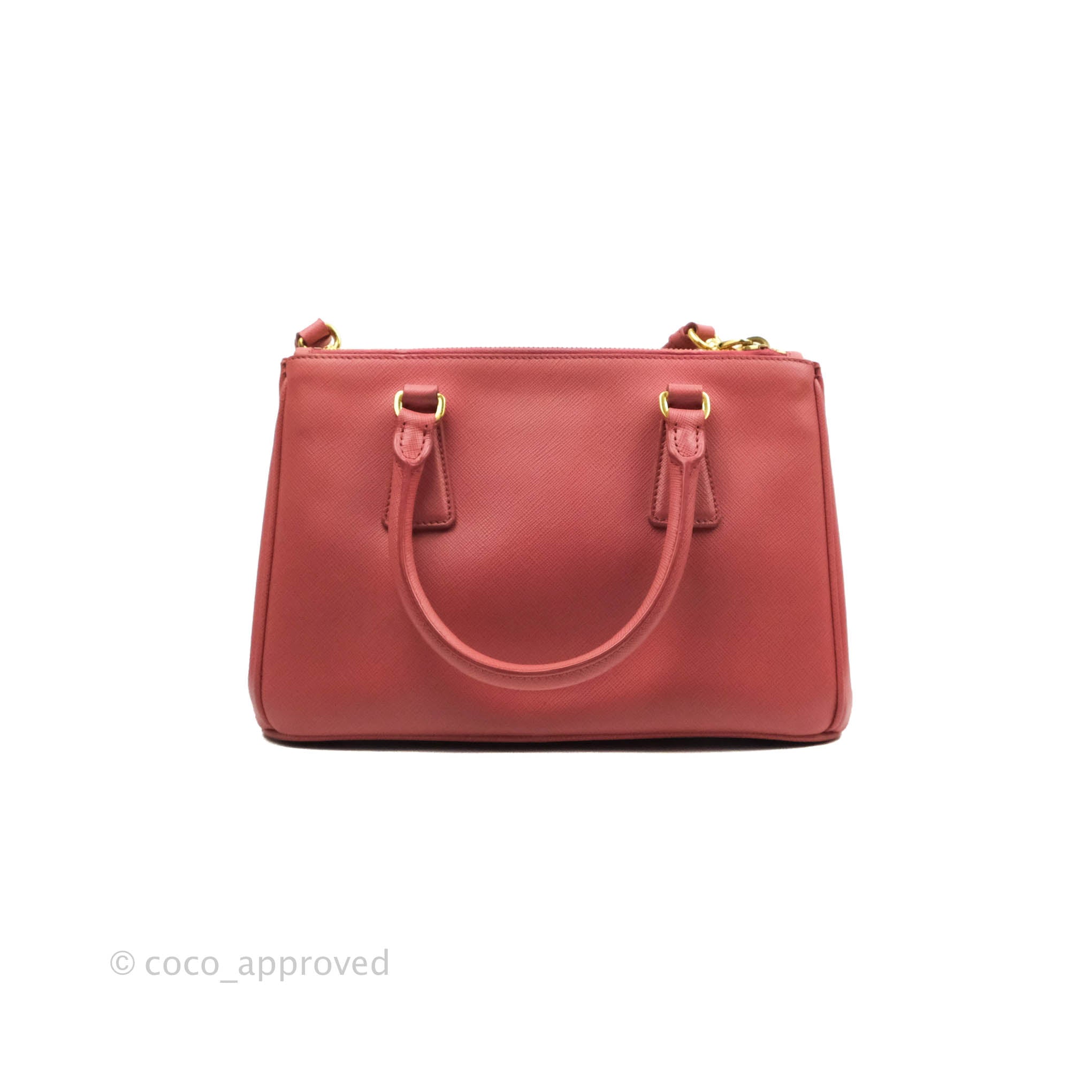 Alabaster Pink Medium Prada Galleria Saffiano Leather Bag