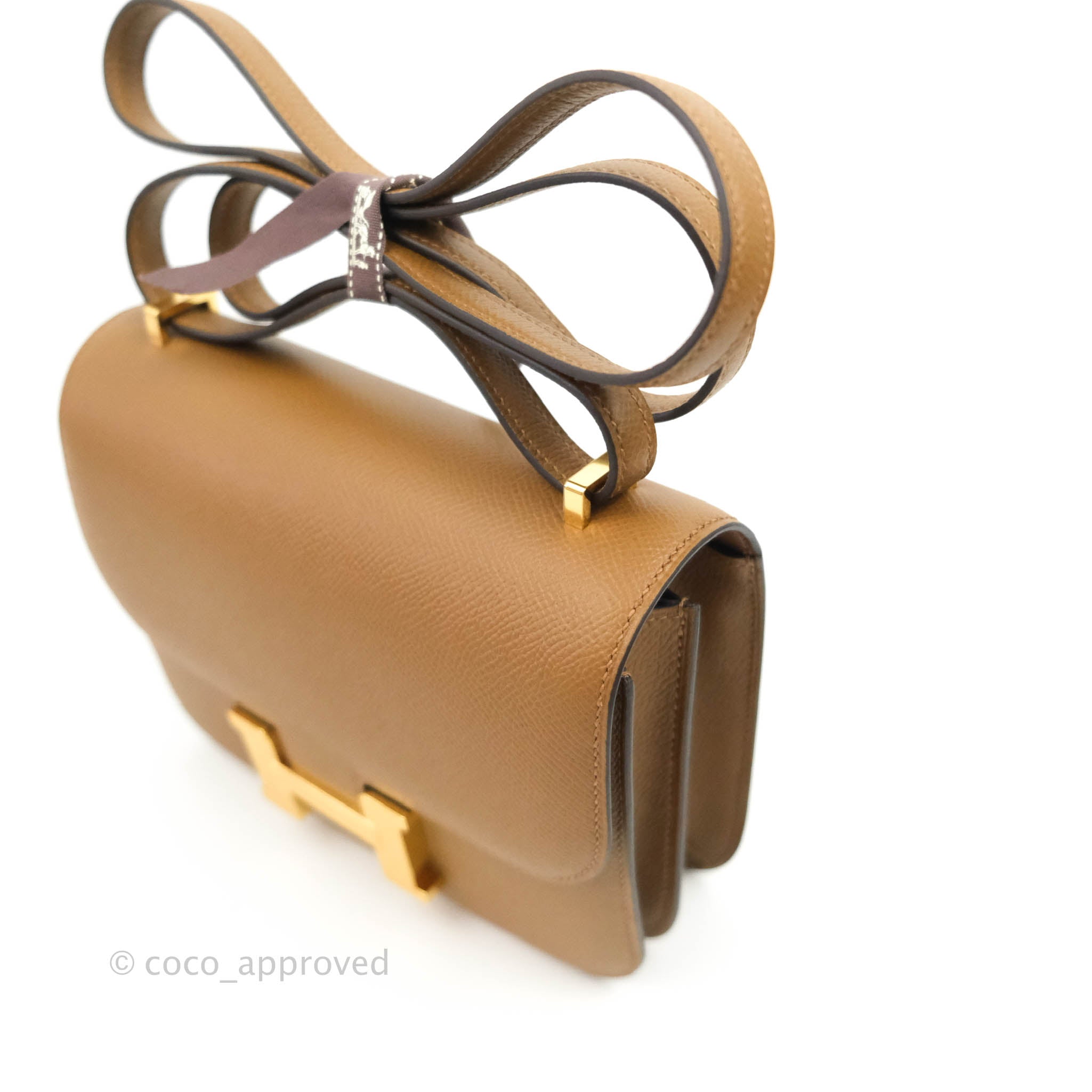 Gold Epsom Mini Constance 18 Gold Hardware, 2021, Handbags & Accessories, 2021