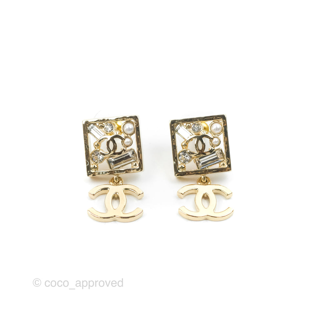 CHANEL Pink Stud Fashion Earrings for sale