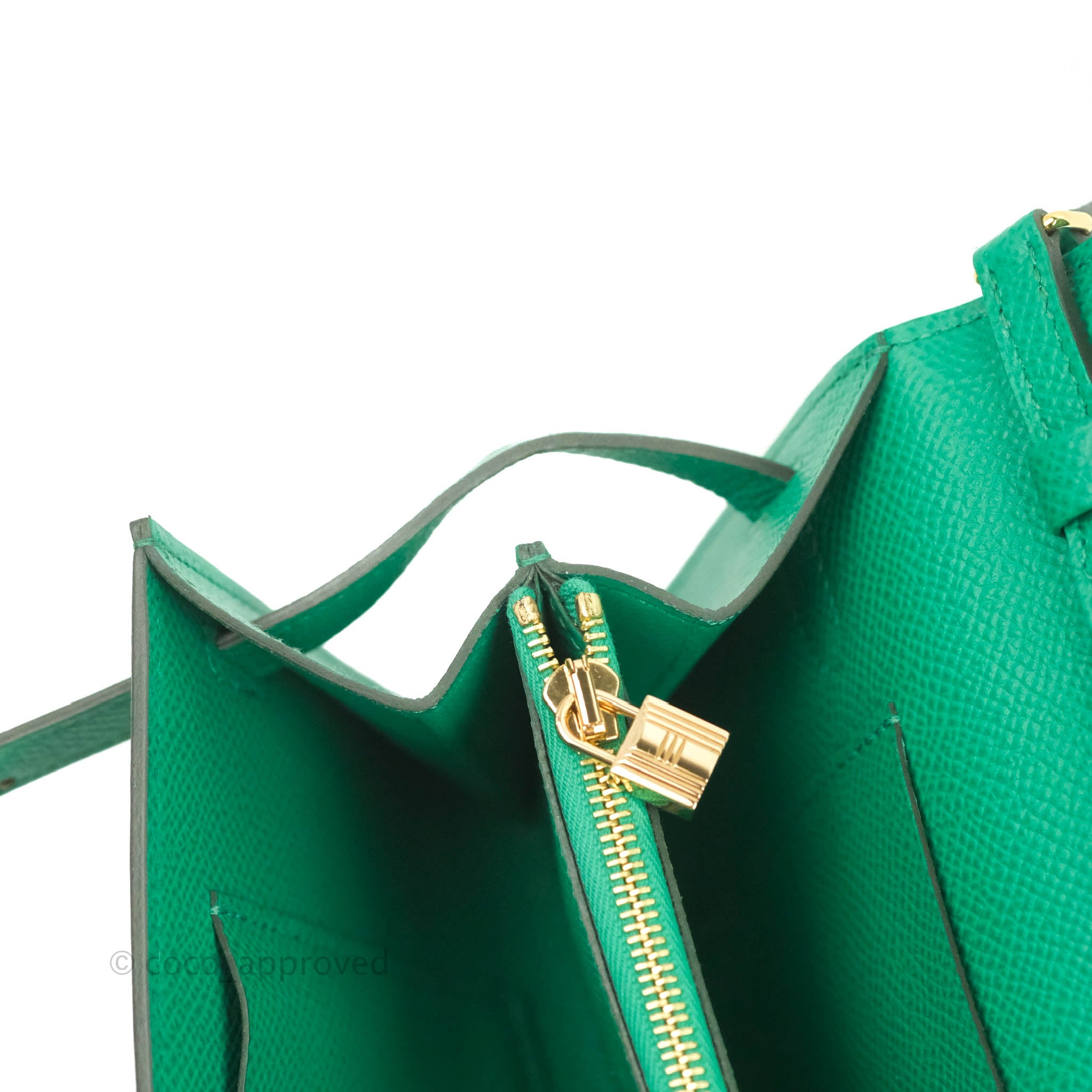 Hermès Kelly To Go Epsom Vert Jade