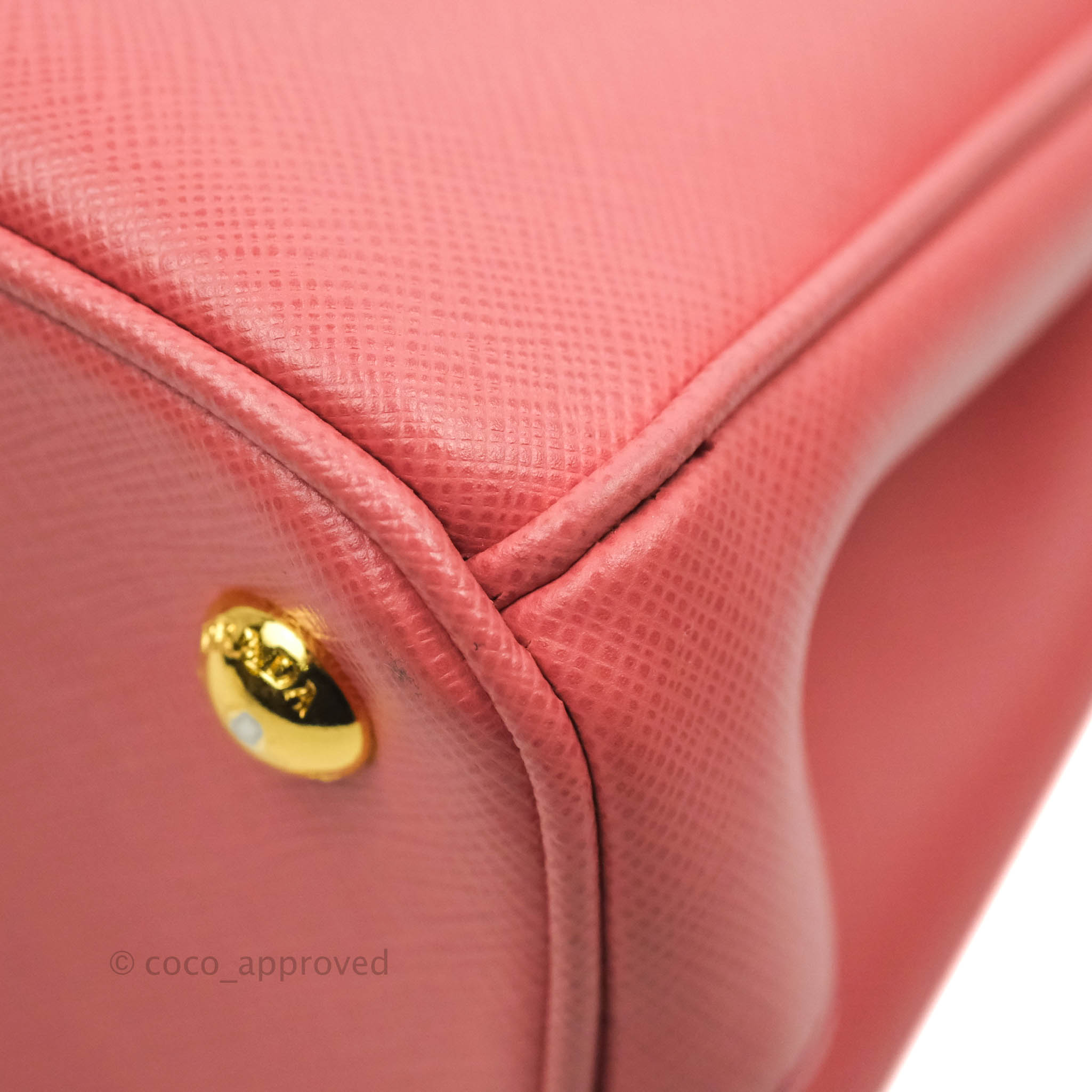 Prada Saffiano Speedy Mini Pink Tamaris - Used Authentic Bag - 9brandname